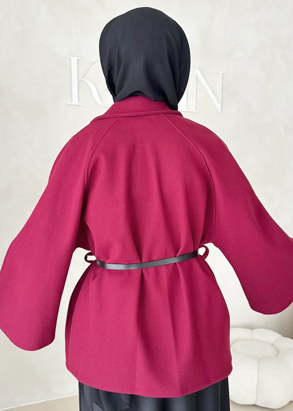 Blazerjacke mit Gürtel - Image 4