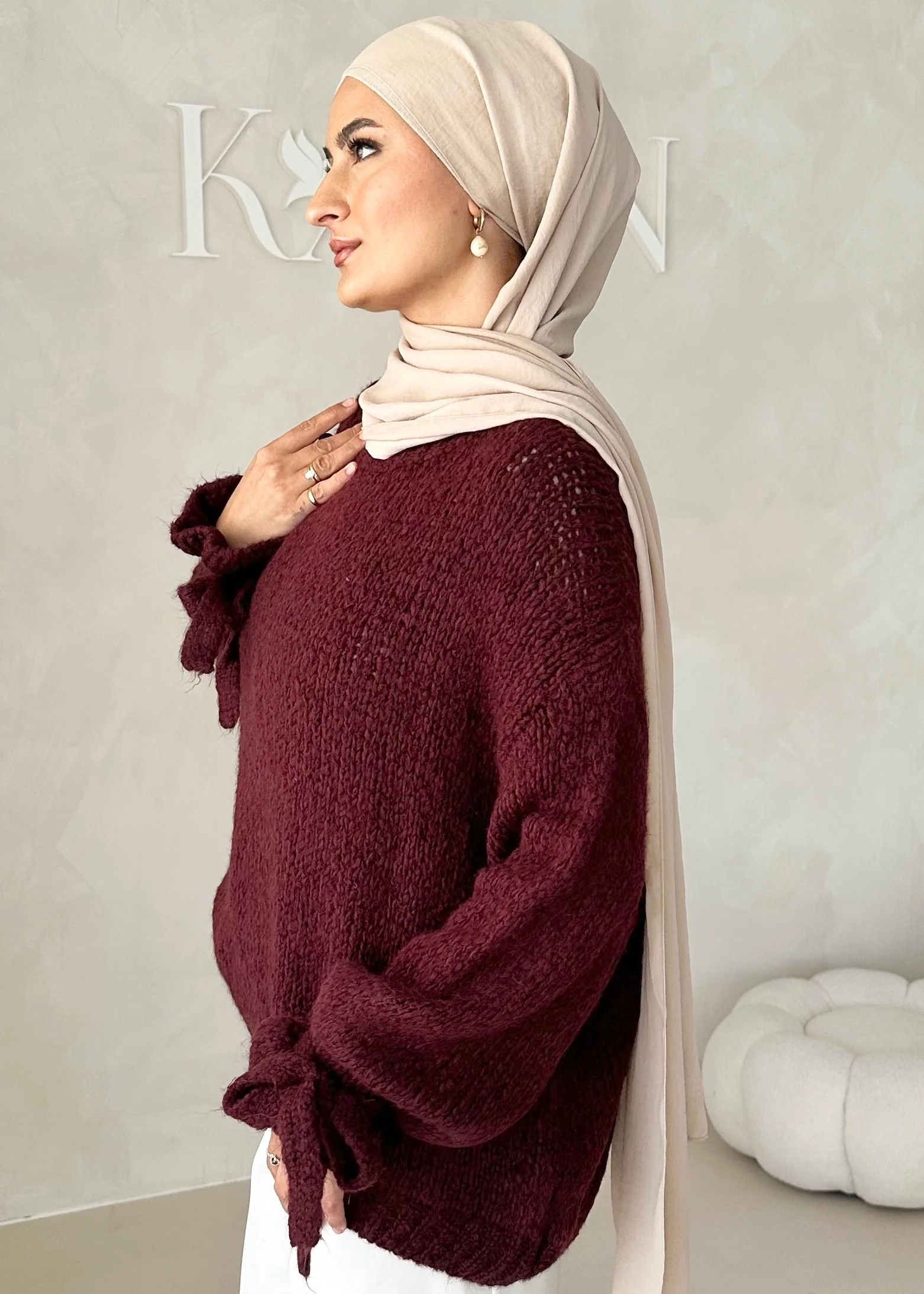 Pullover mit Schnürdetail - Image 14