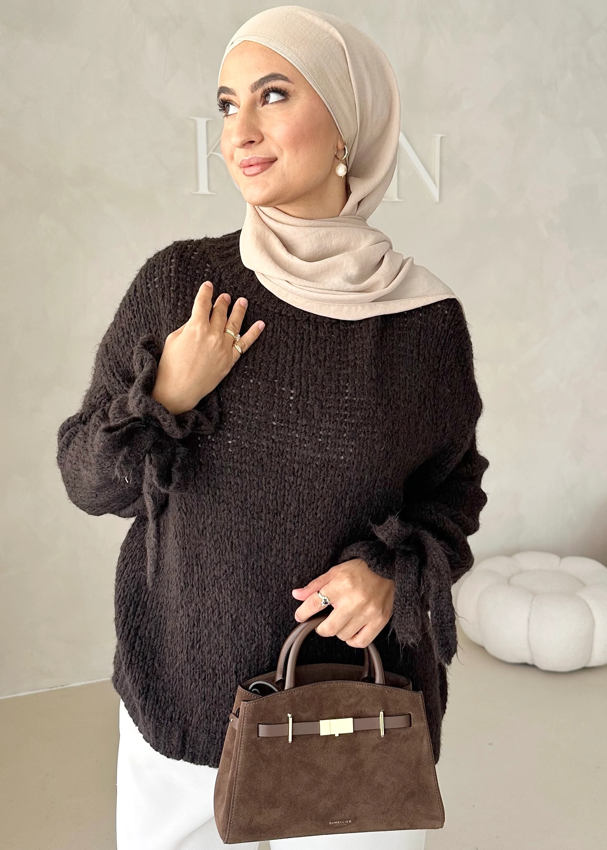 Pullover mit Schnürdetail - Image 19