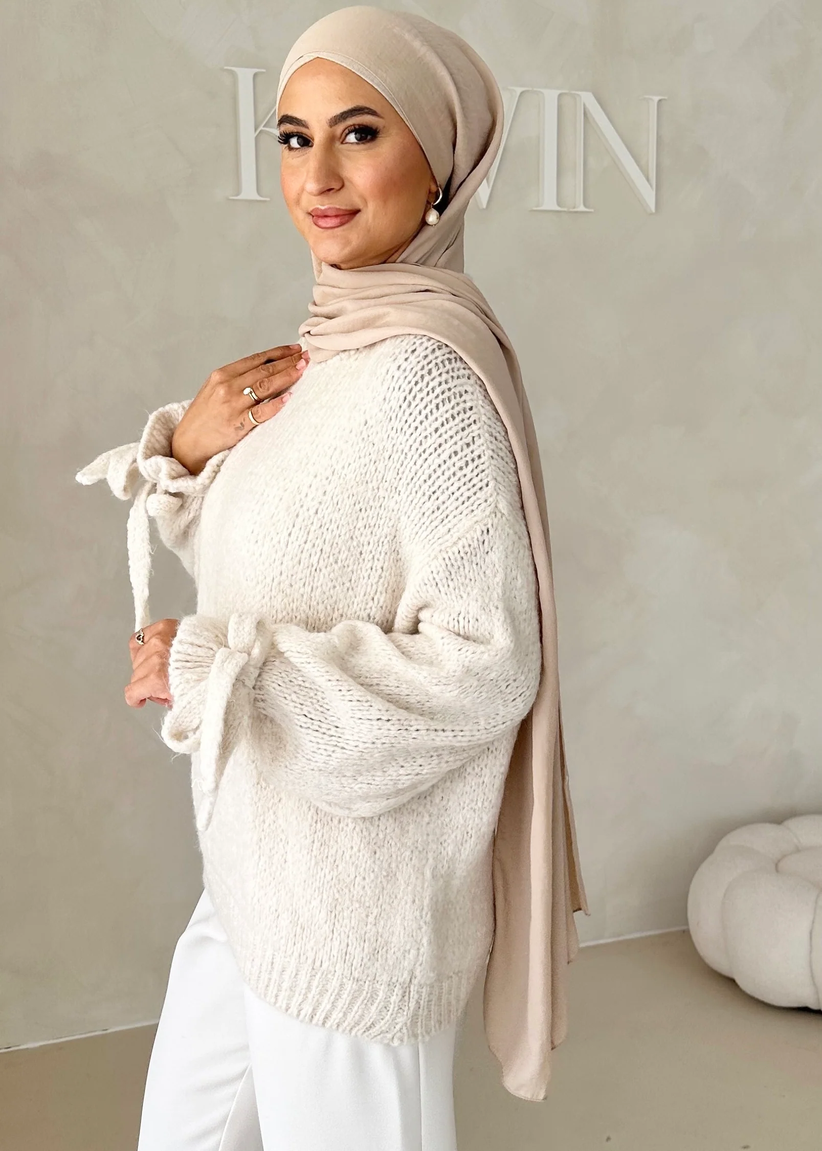 Pullover mit Schnürdetail - Image 8