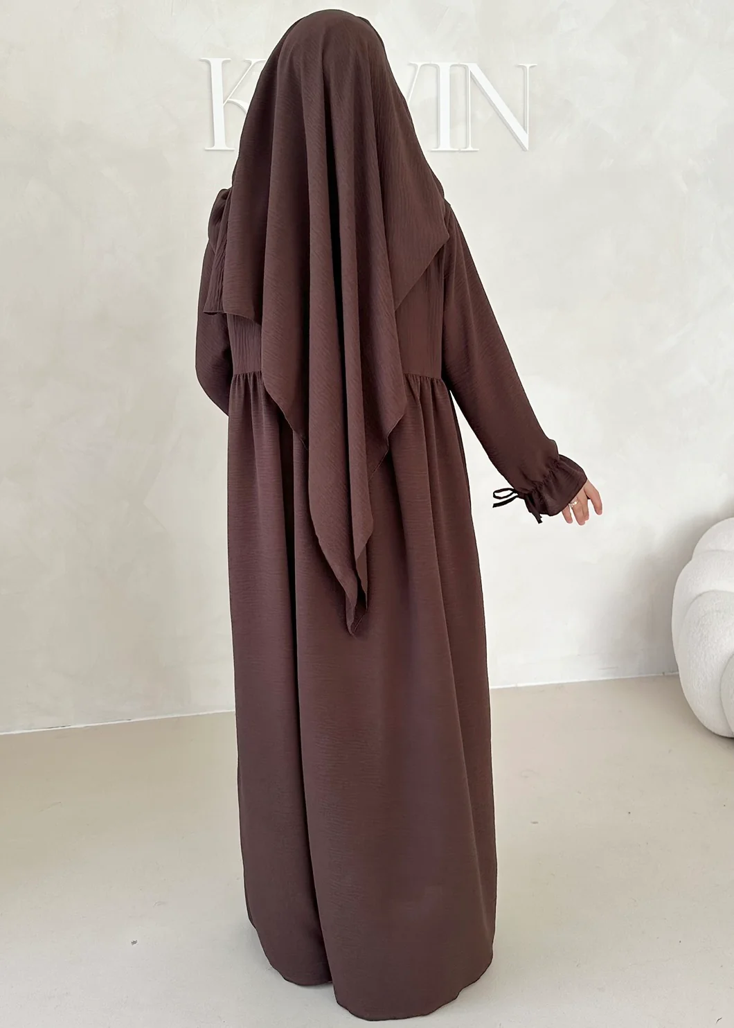 Comfort Abaya Set mit Khimar - Image 11