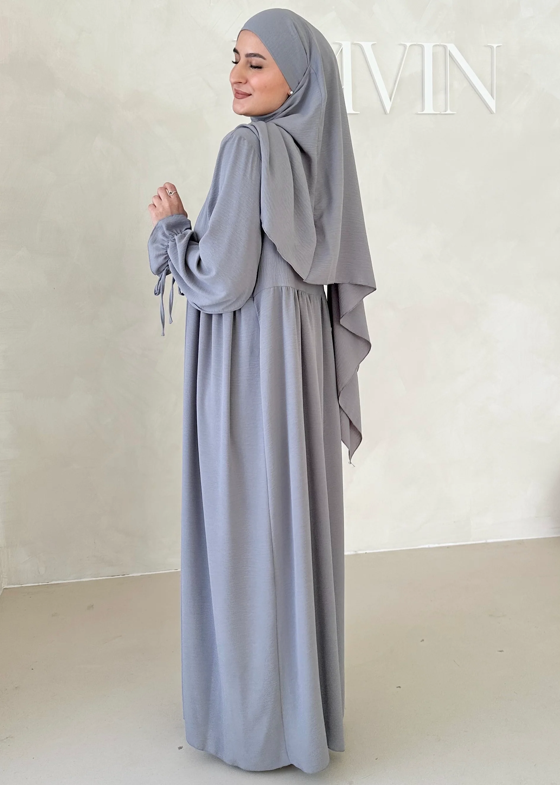 Comfort Abaya Set mit Khimar - Image 16
