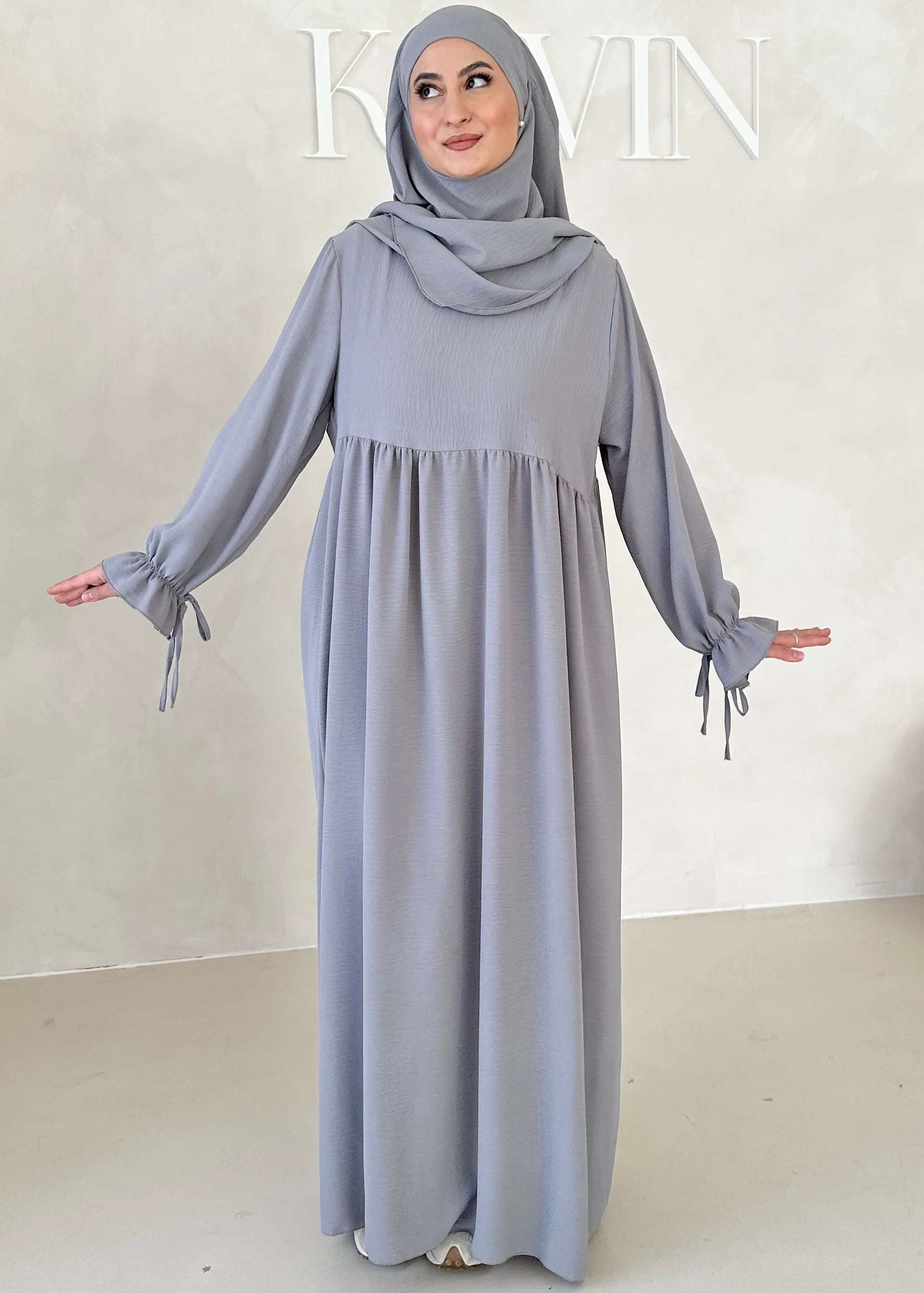 Comfort Abaya Set mit Khimar - Image 19