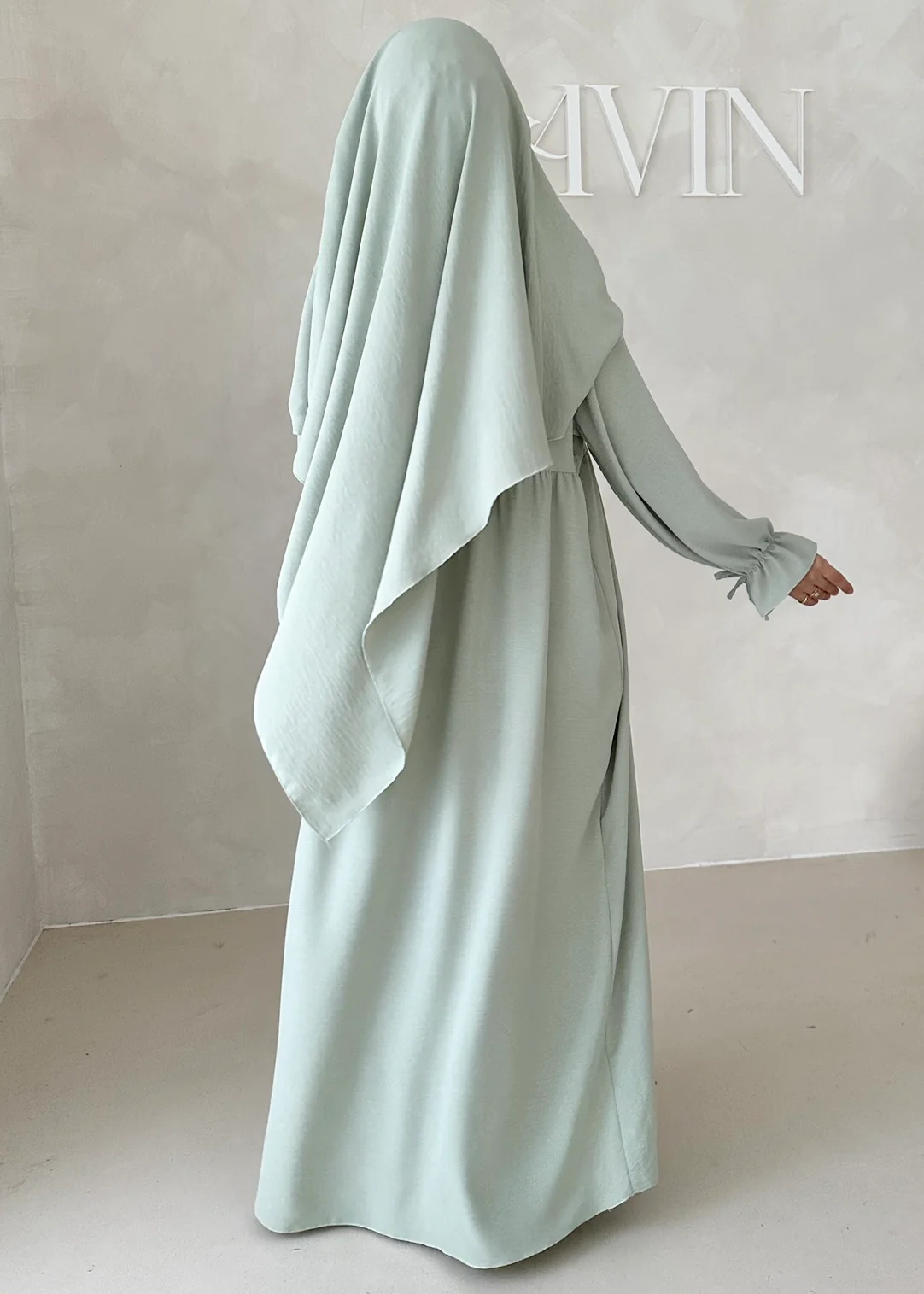 Comfort Abaya Set mit Khimar - Image 26