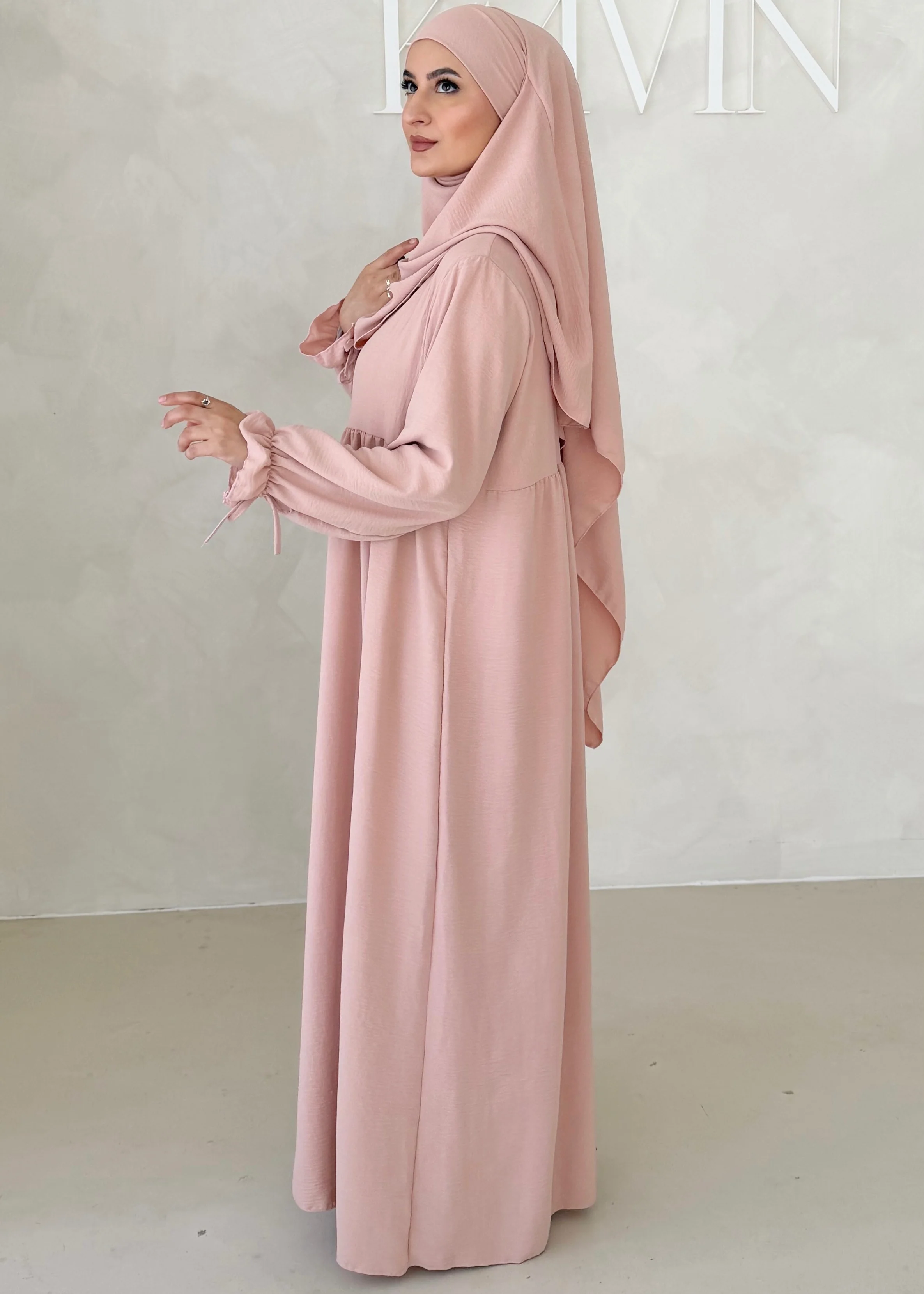 Comfort Abaya Set mit Khimar - Image 29