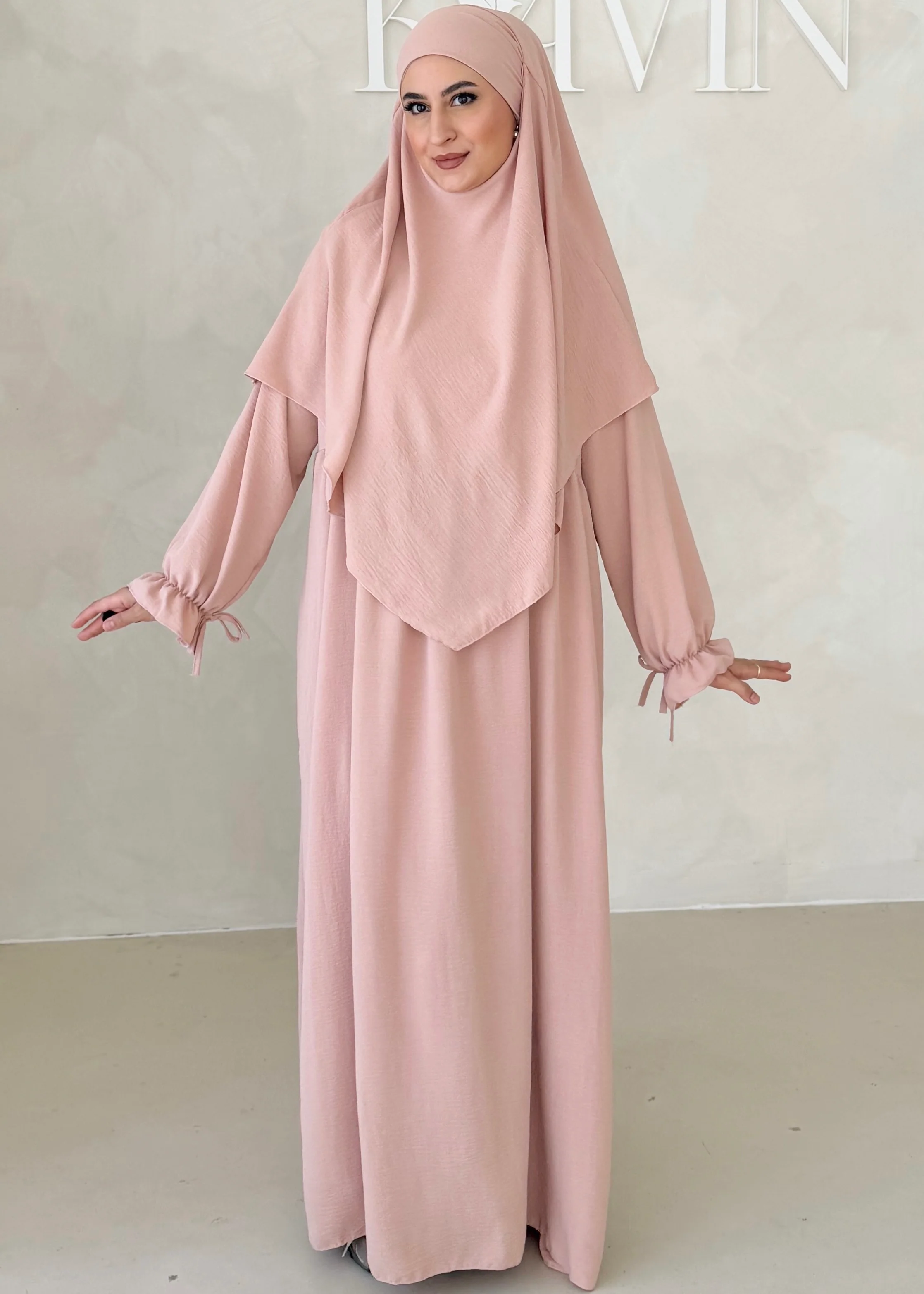 Comfort Abaya Set mit Khimar - Image 30
