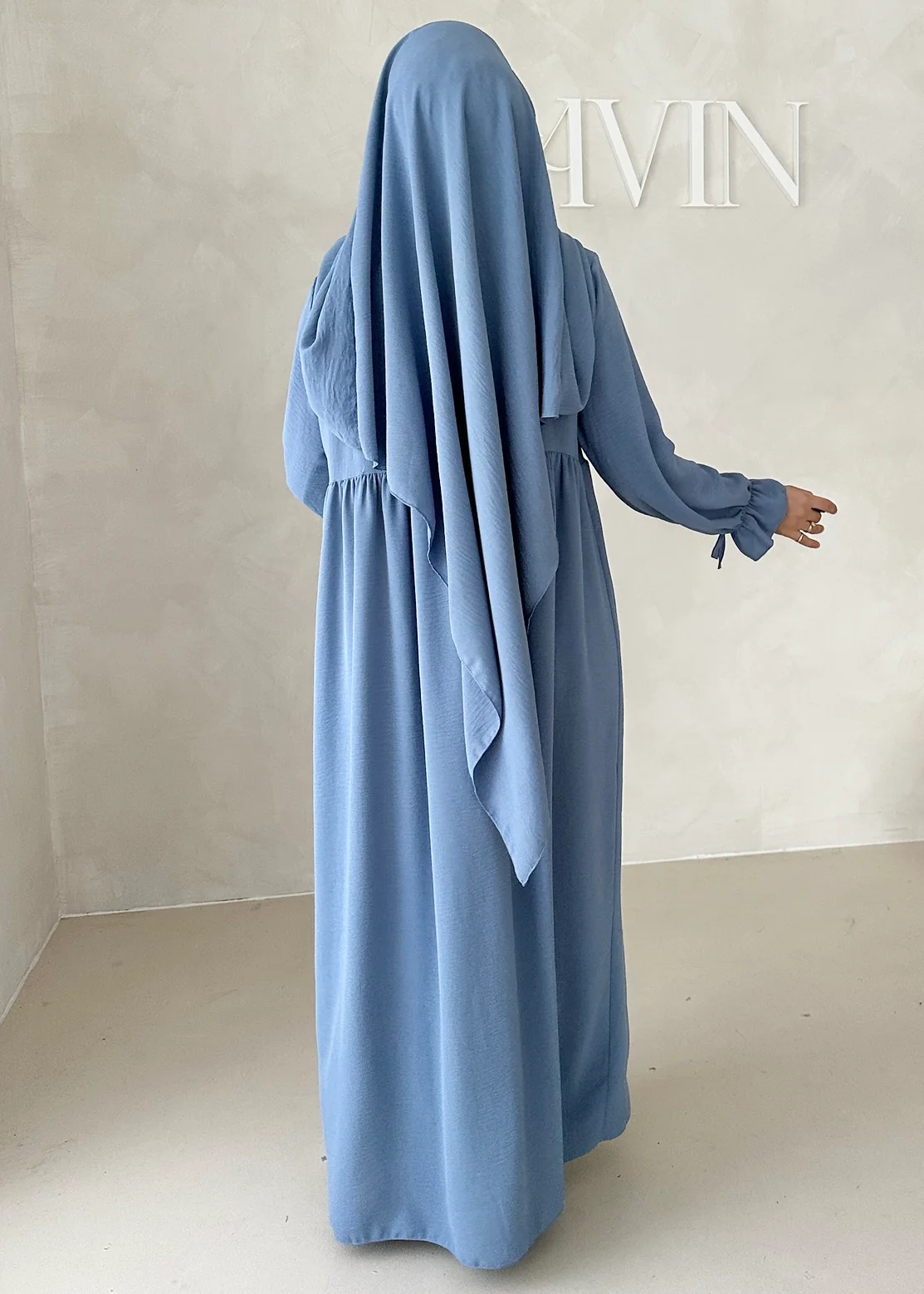 Comfort Abaya Set mit Khimar - Image 36