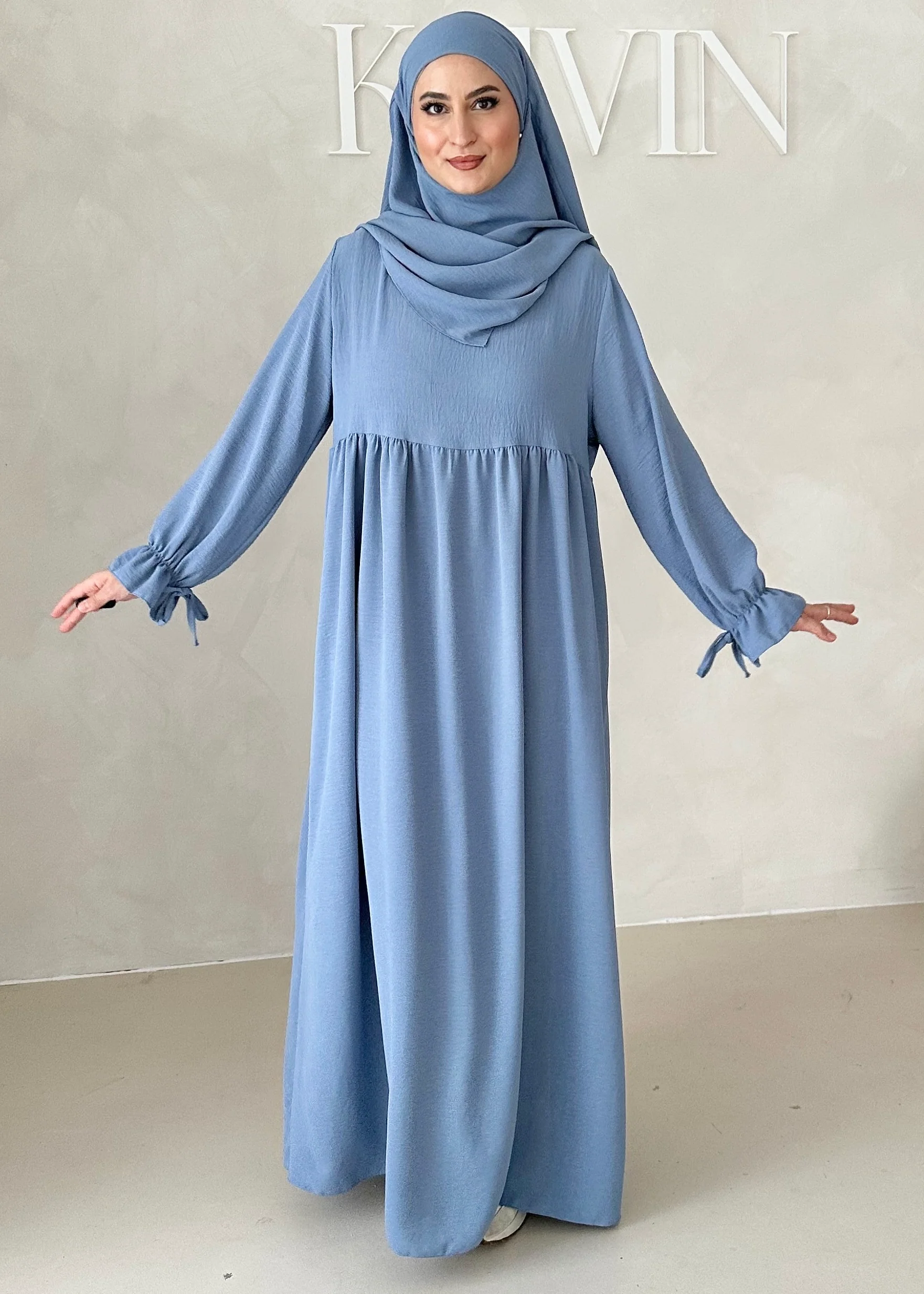 Comfort Abaya Set mit Khimar - Image 37