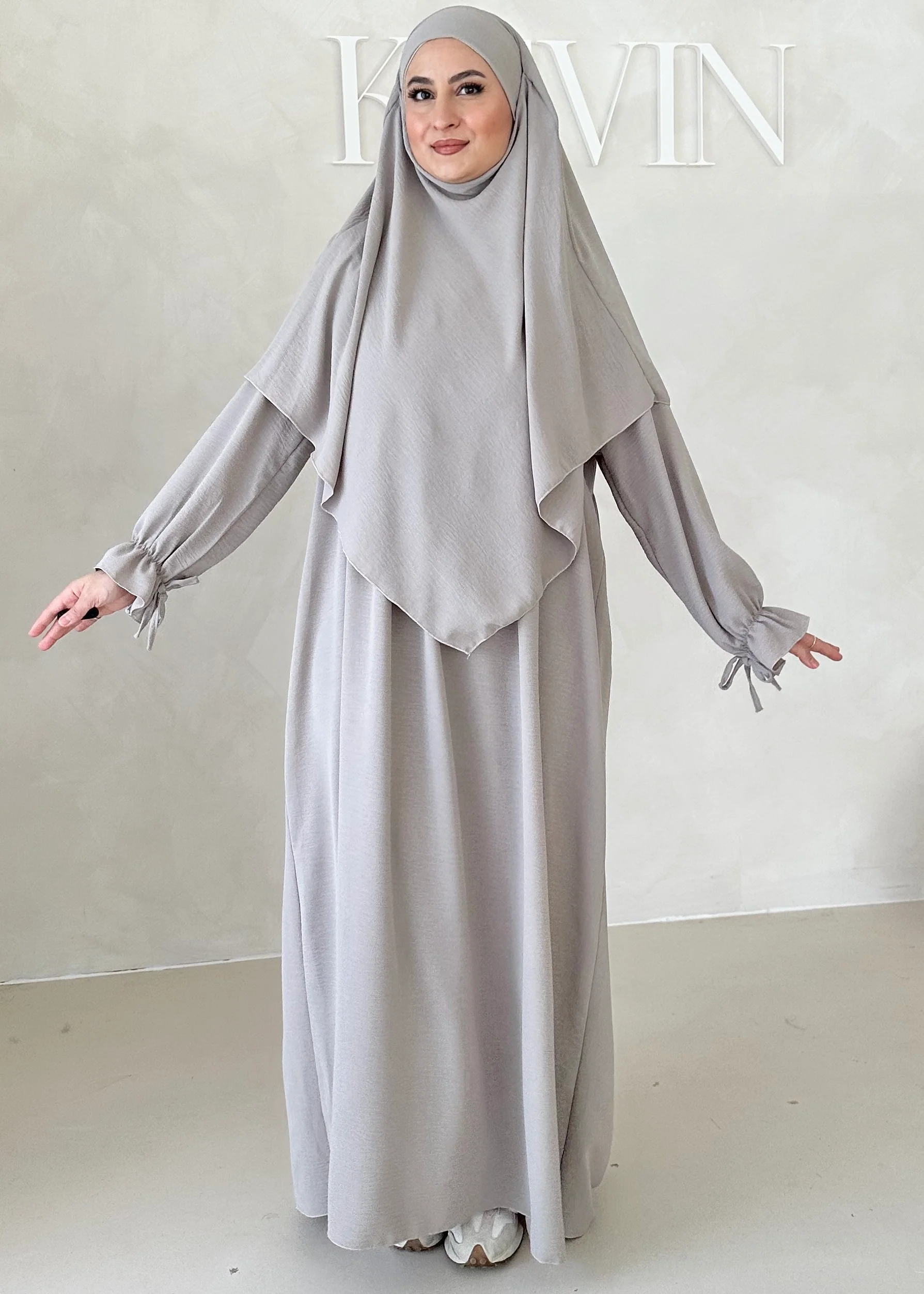 Comfort Abaya Set mit Khimar - Image 8
