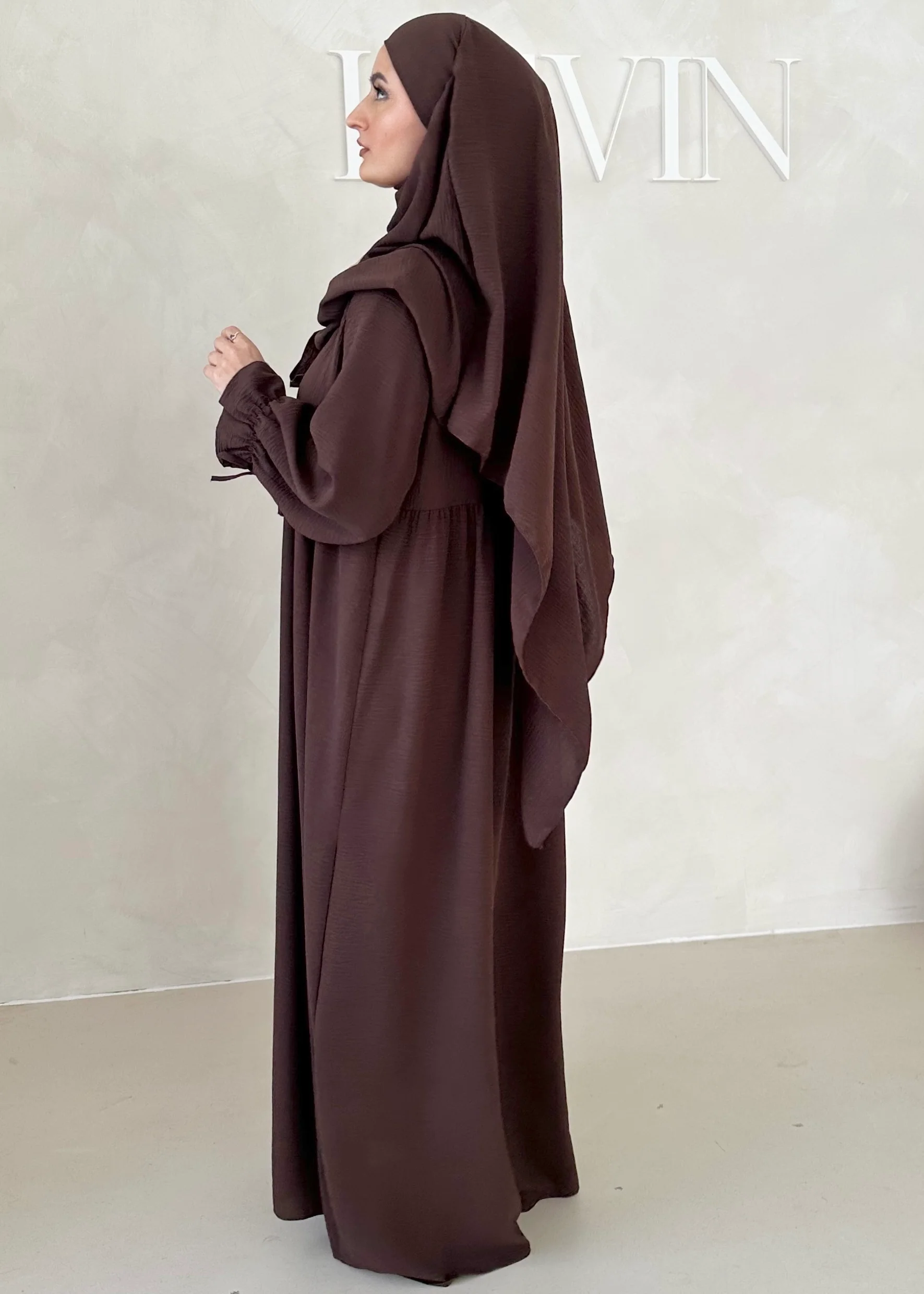 Comfort Abaya Set mit Khimar - Image 9