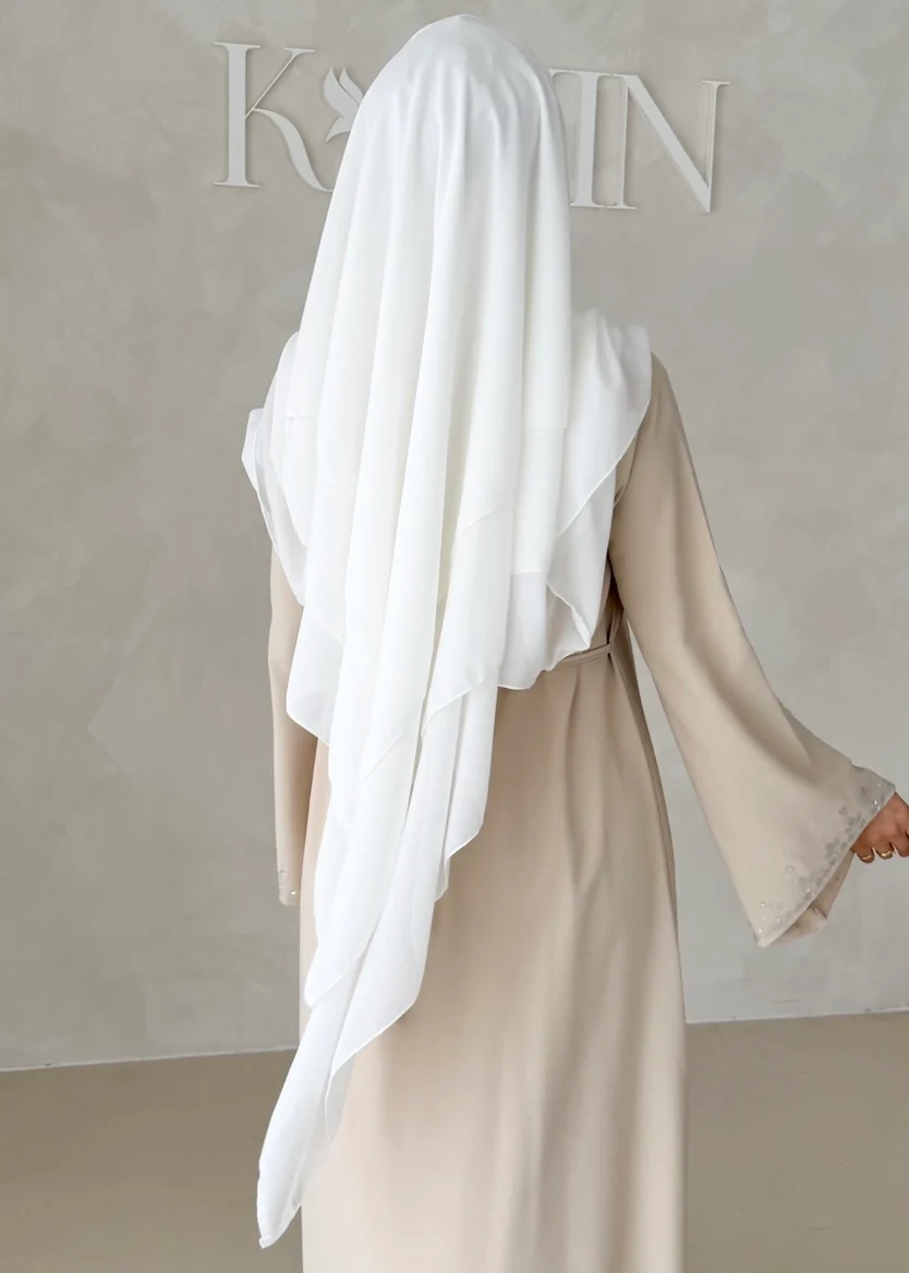 Dreilagiger Chiffon Khimar - Image 5