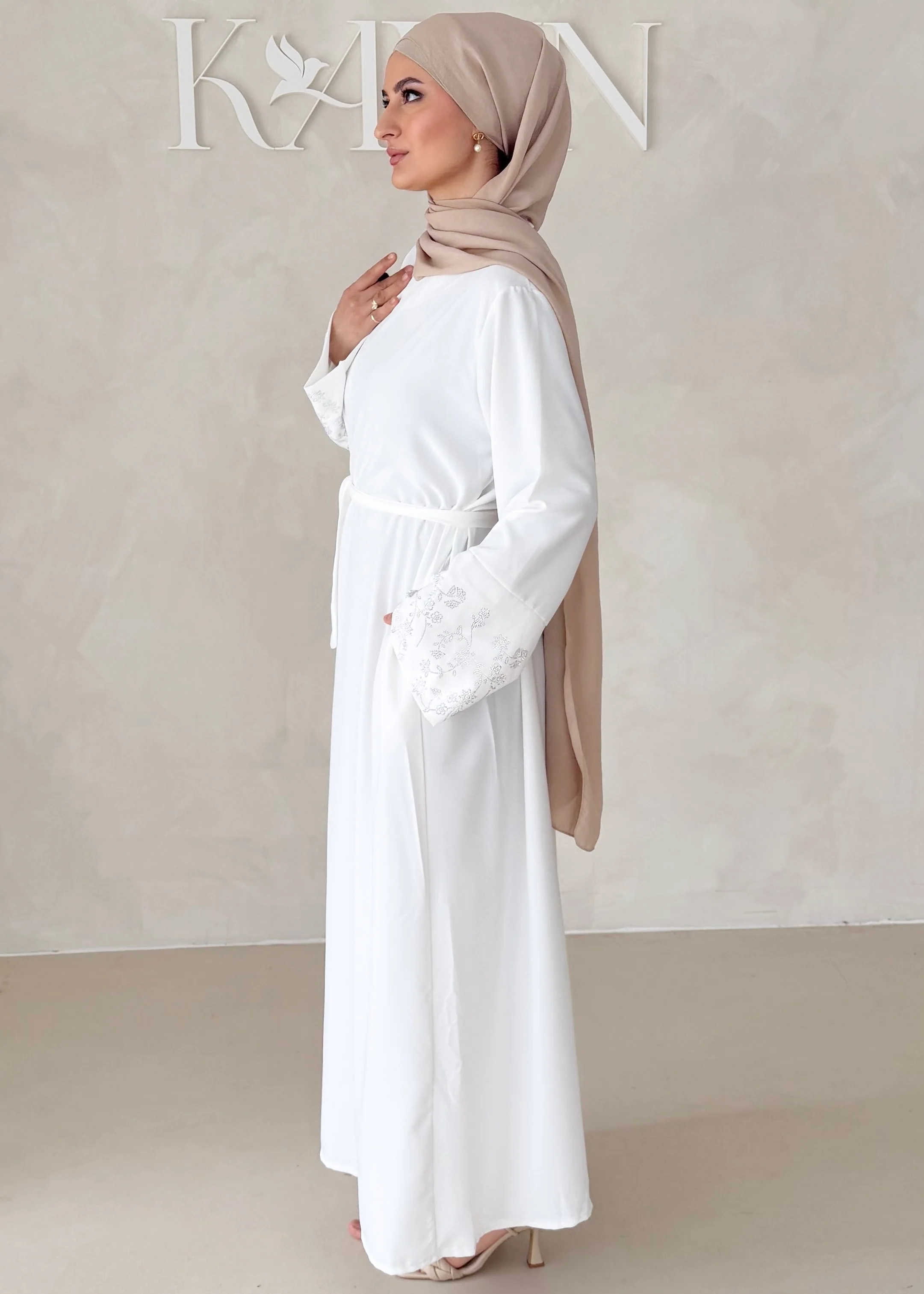 Floral Glam Abaya - Image 29