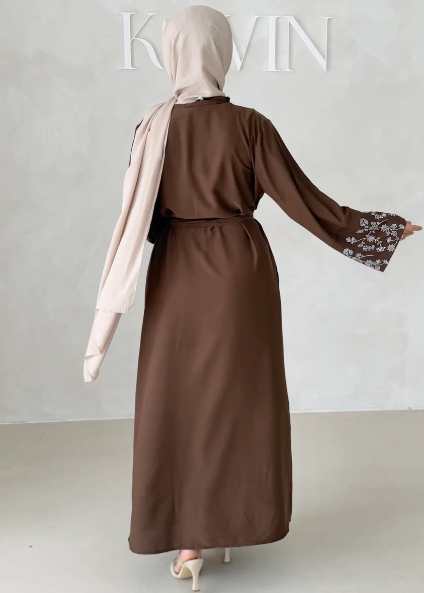 Floral Glam Abaya - Image 6