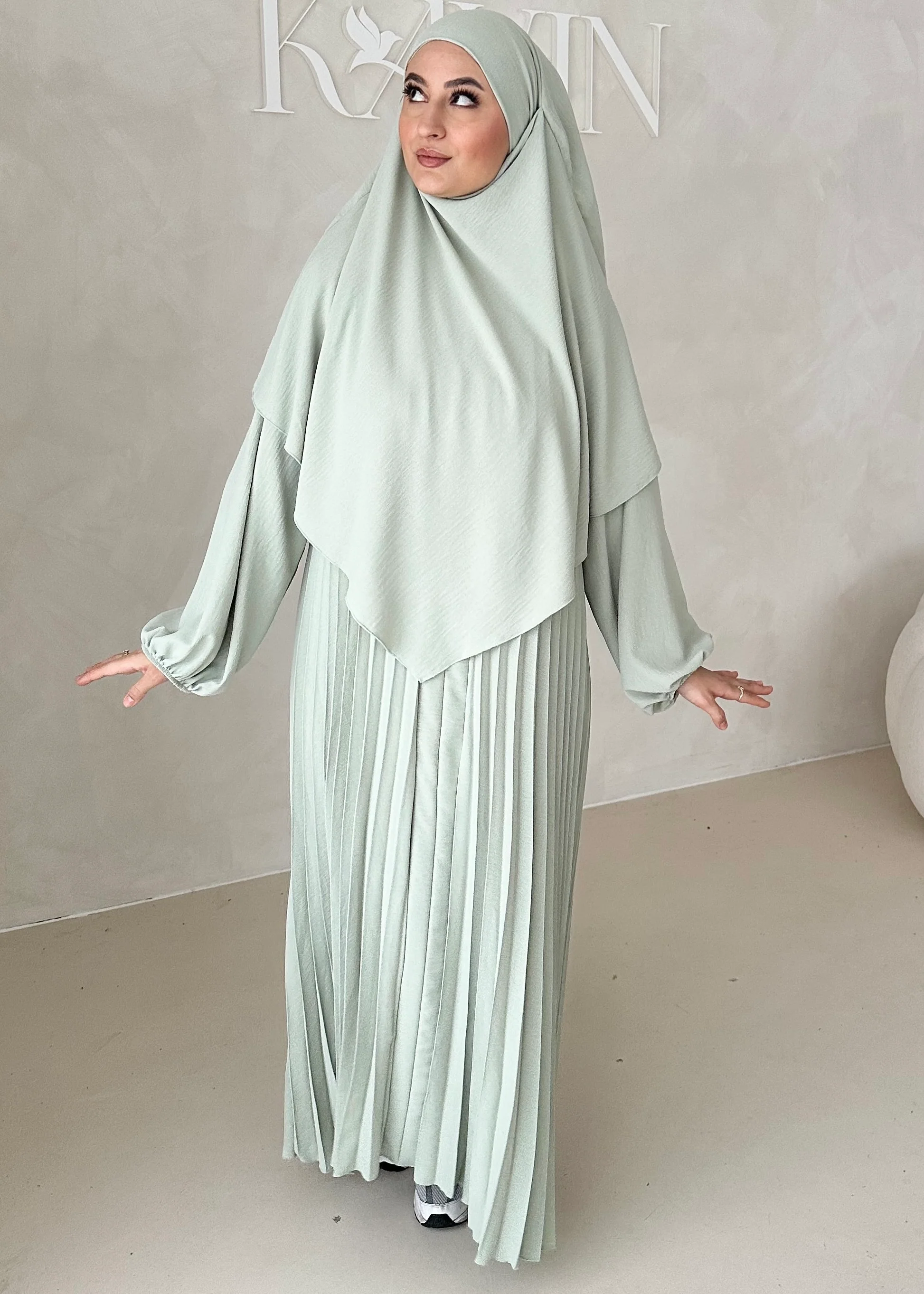Dua Abaya Set mit Khimar - Image 26