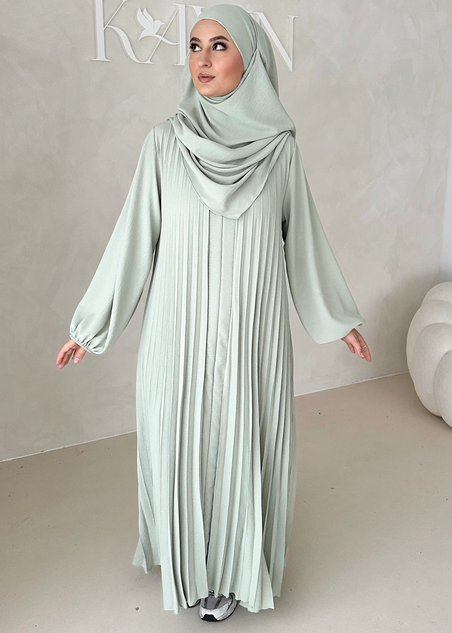 Dua Abaya Set mit Khimar - Image 27