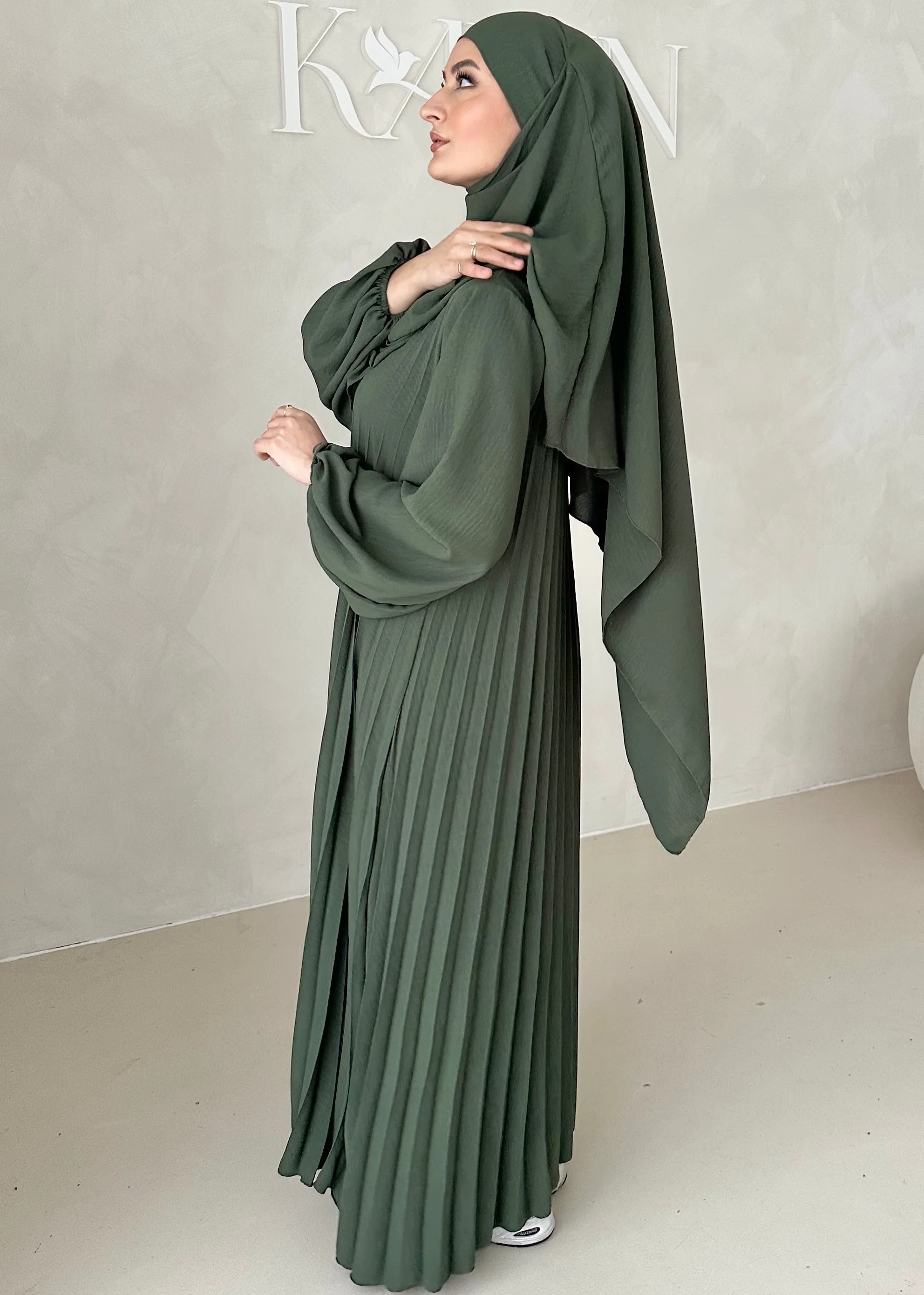 Dua Abaya Set mit Khimar - Image 29