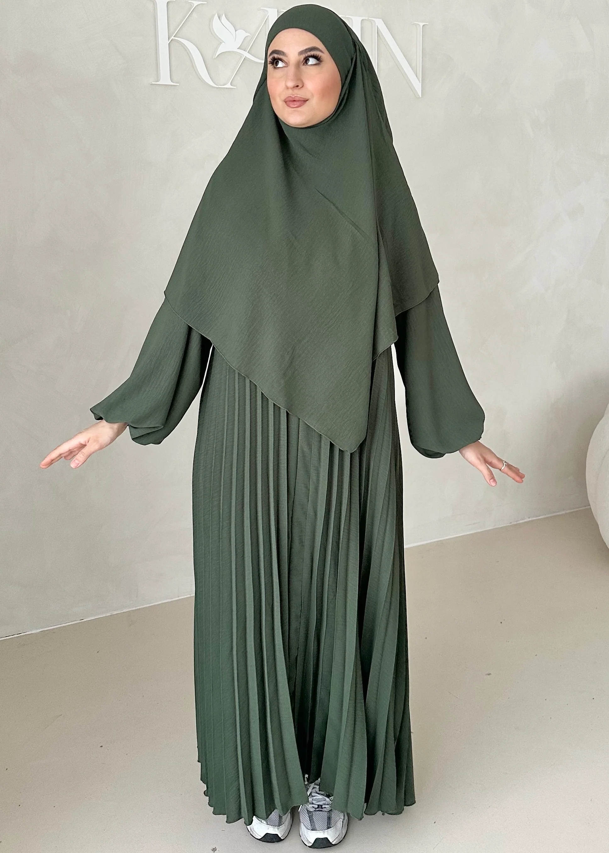Dua Abaya Set mit Khimar - Image 30