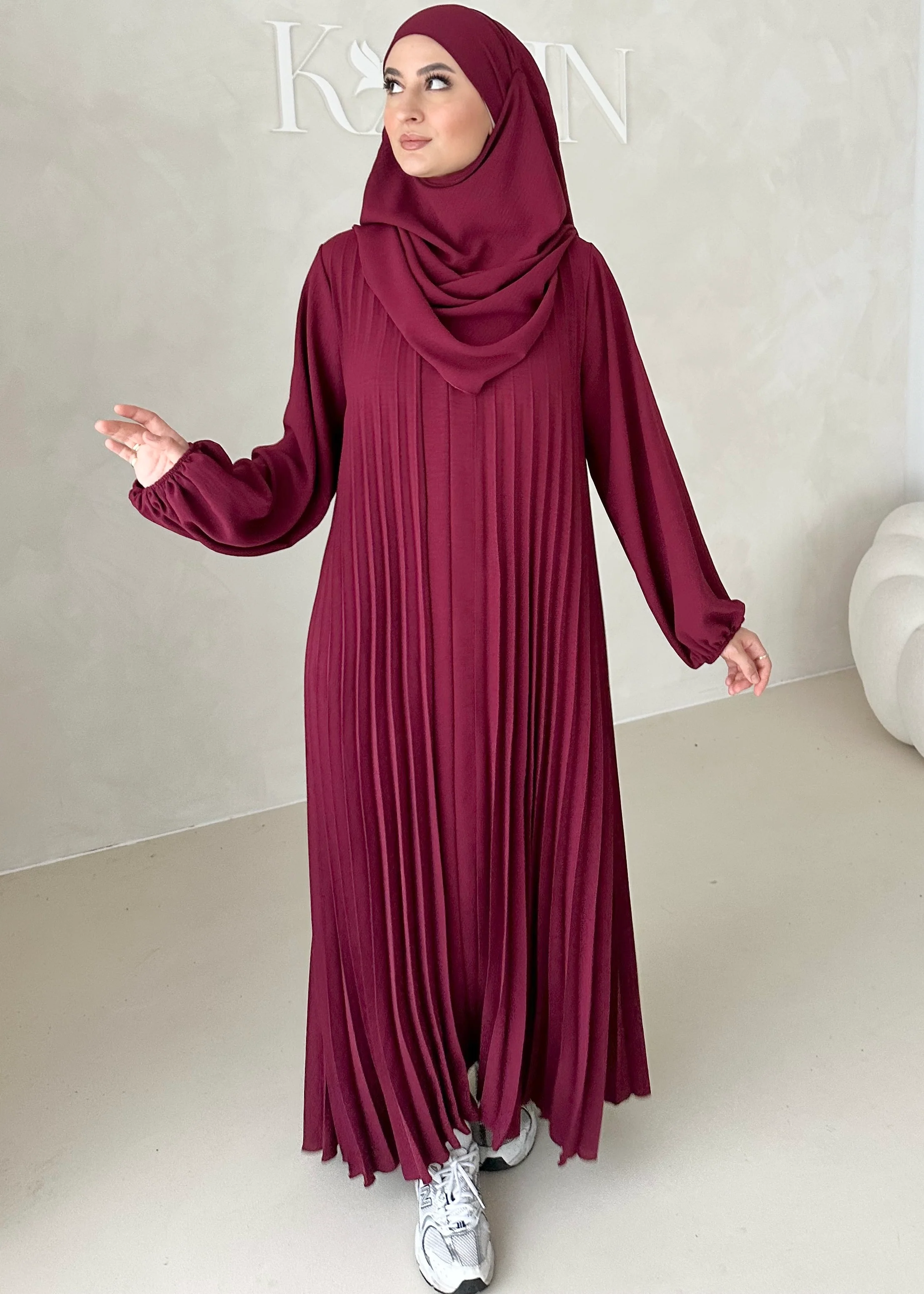 Dua Abaya Set mit Khimar - Image 34