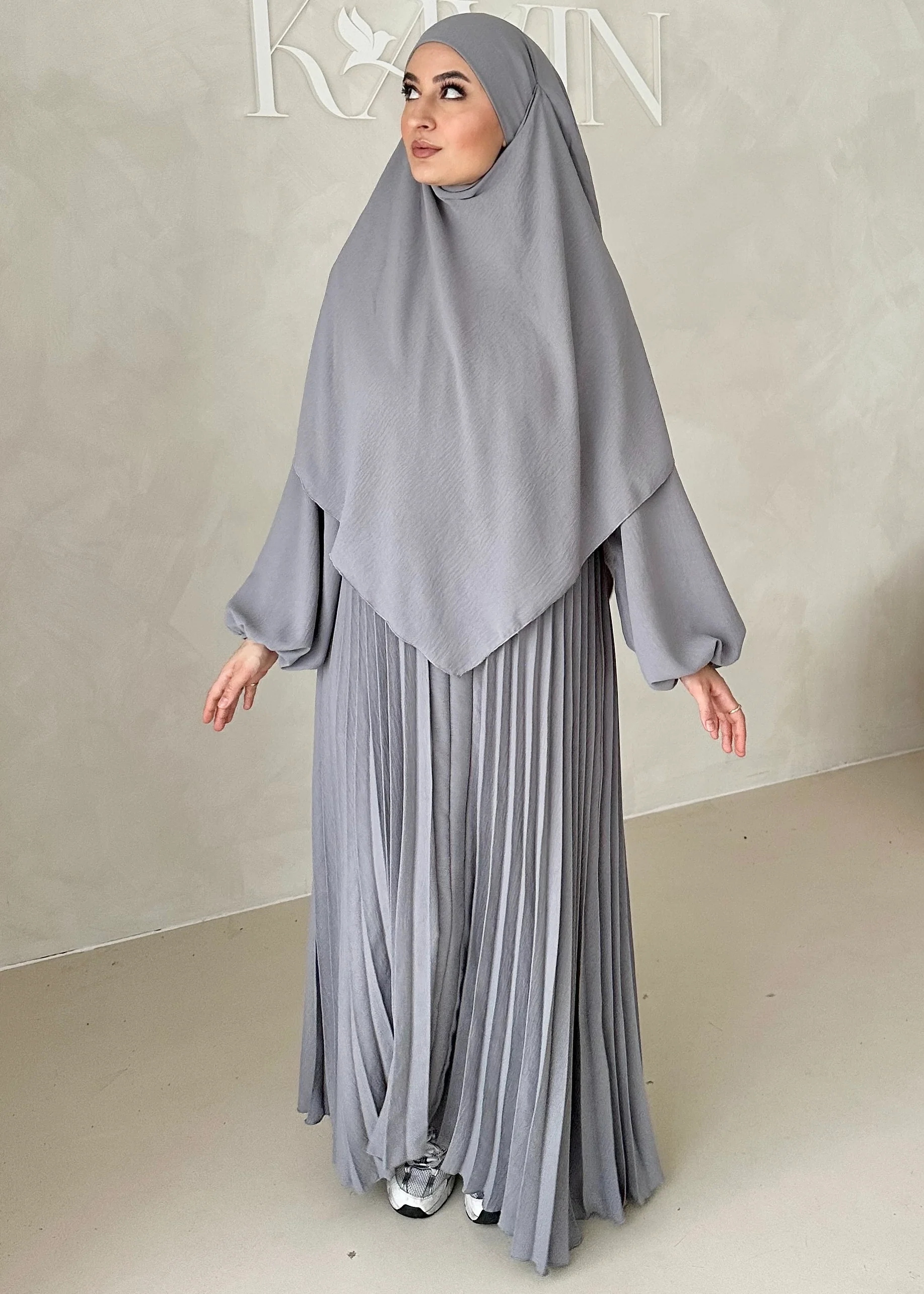 Dua Abaya Set mit Khimar - Image 37