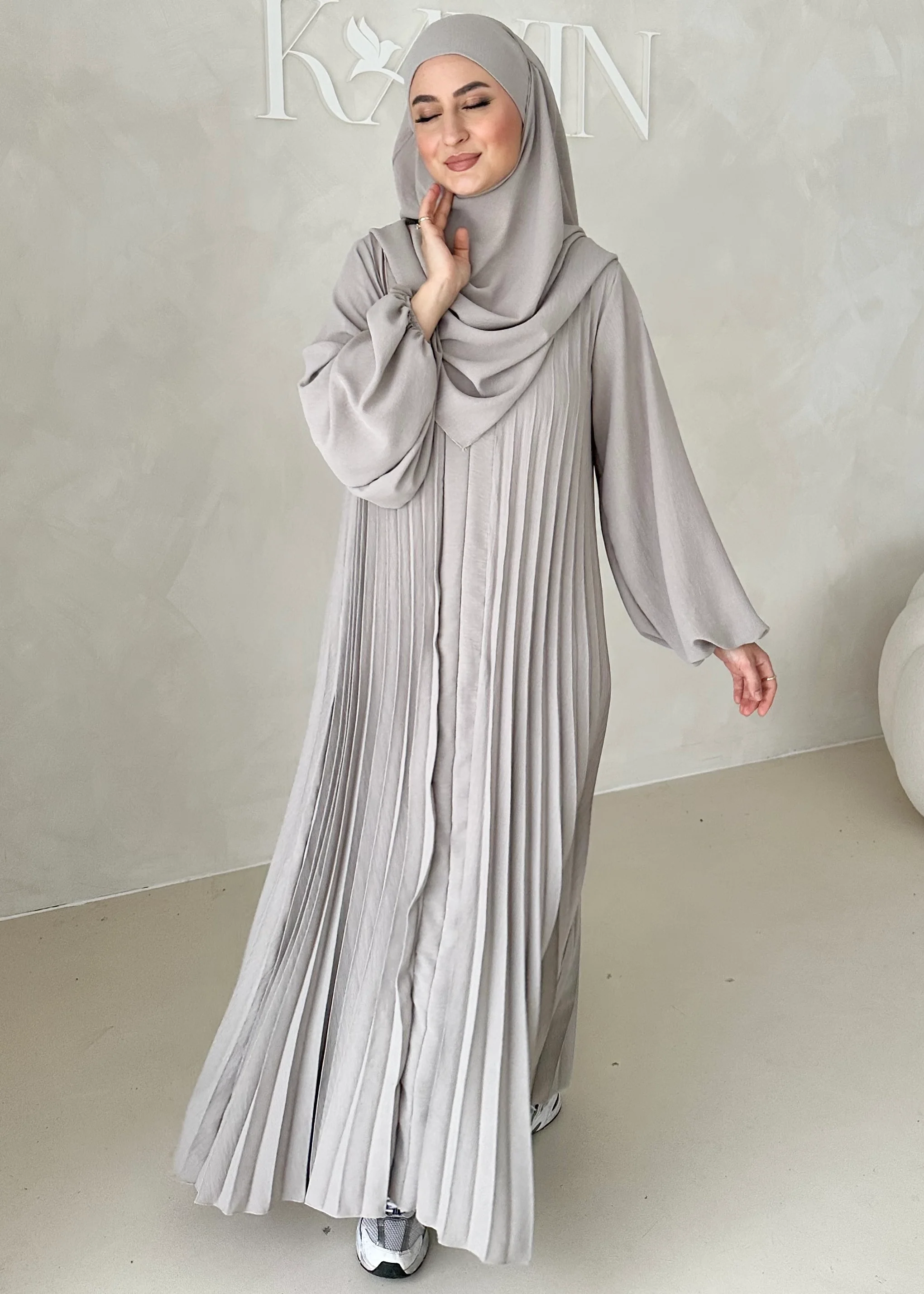 Dua Abaya Set mit Khimar - Image 5