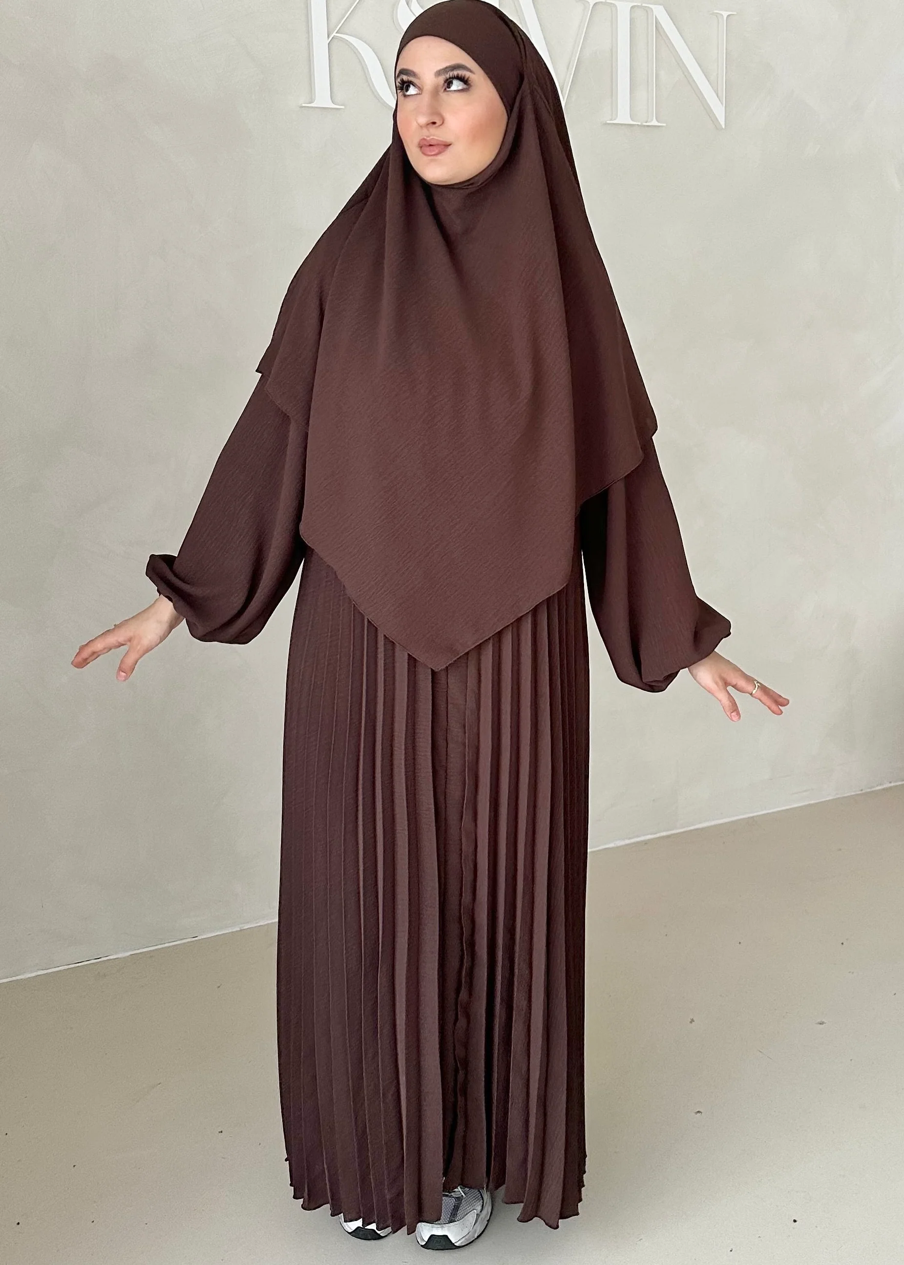 Dua Abaya Set mit Khimar - Image 8