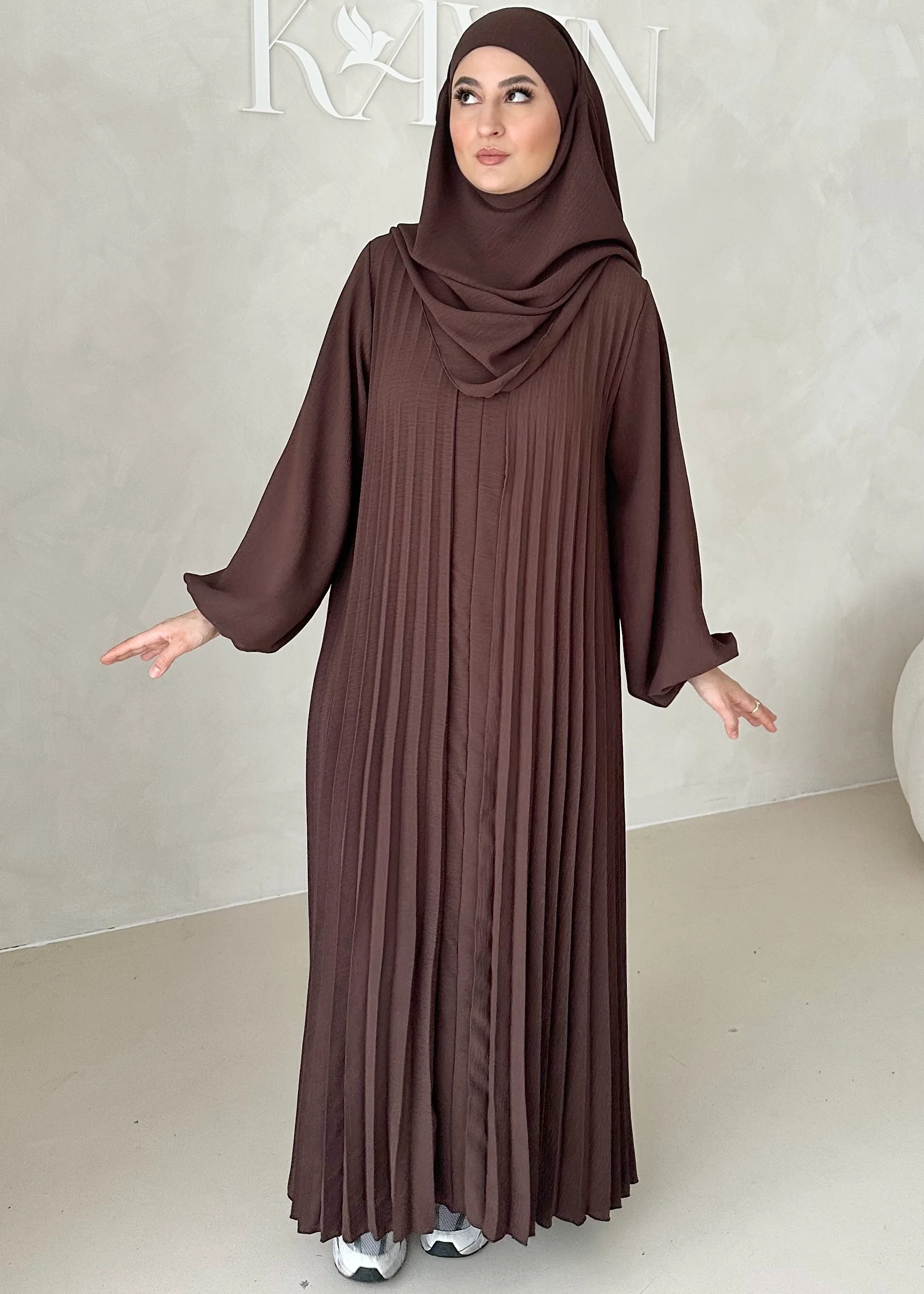 Dua Abaya Set mit Khimar - Image 9
