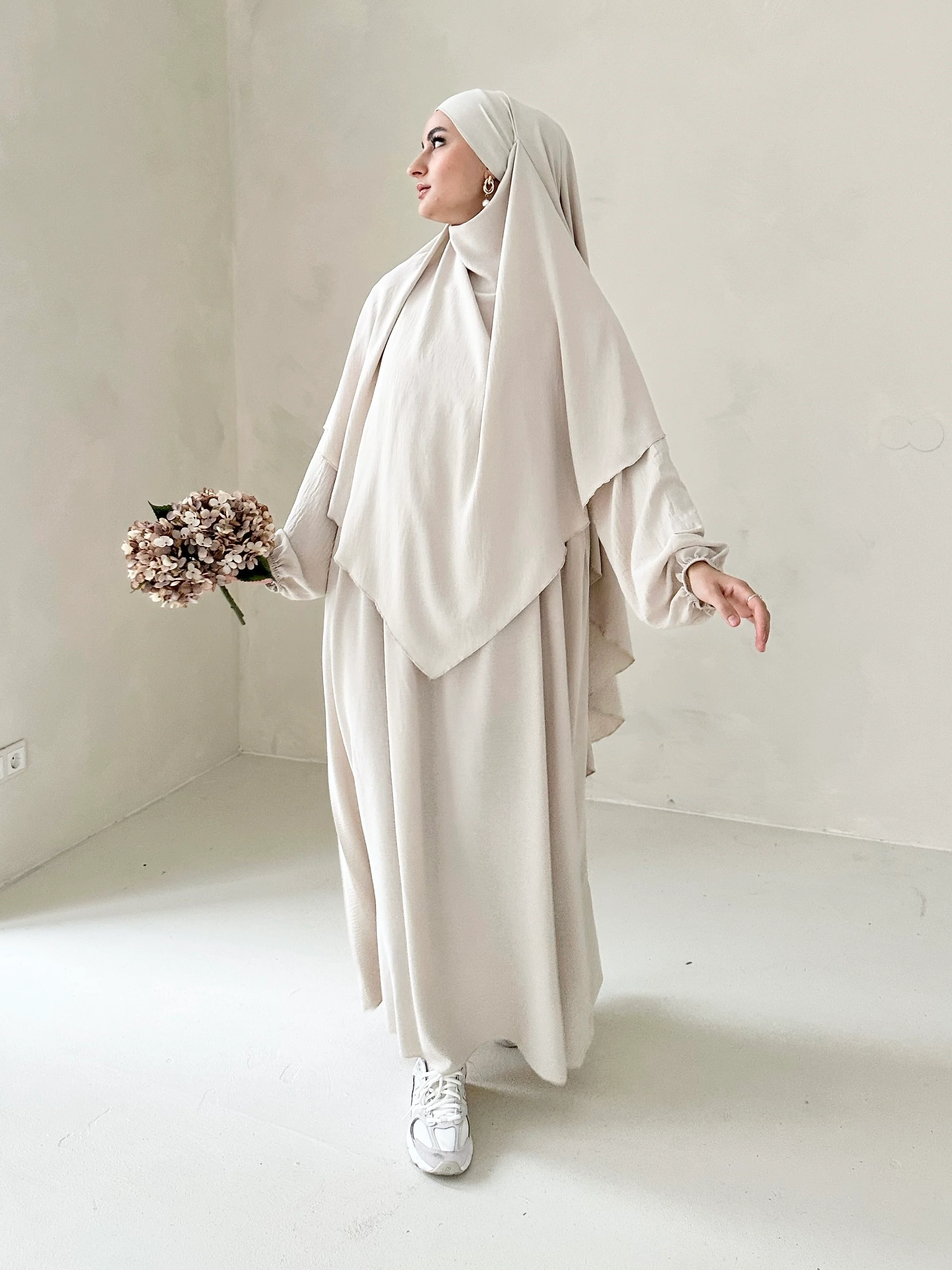 DAILY Abaya SET mit Khimar - Image 10