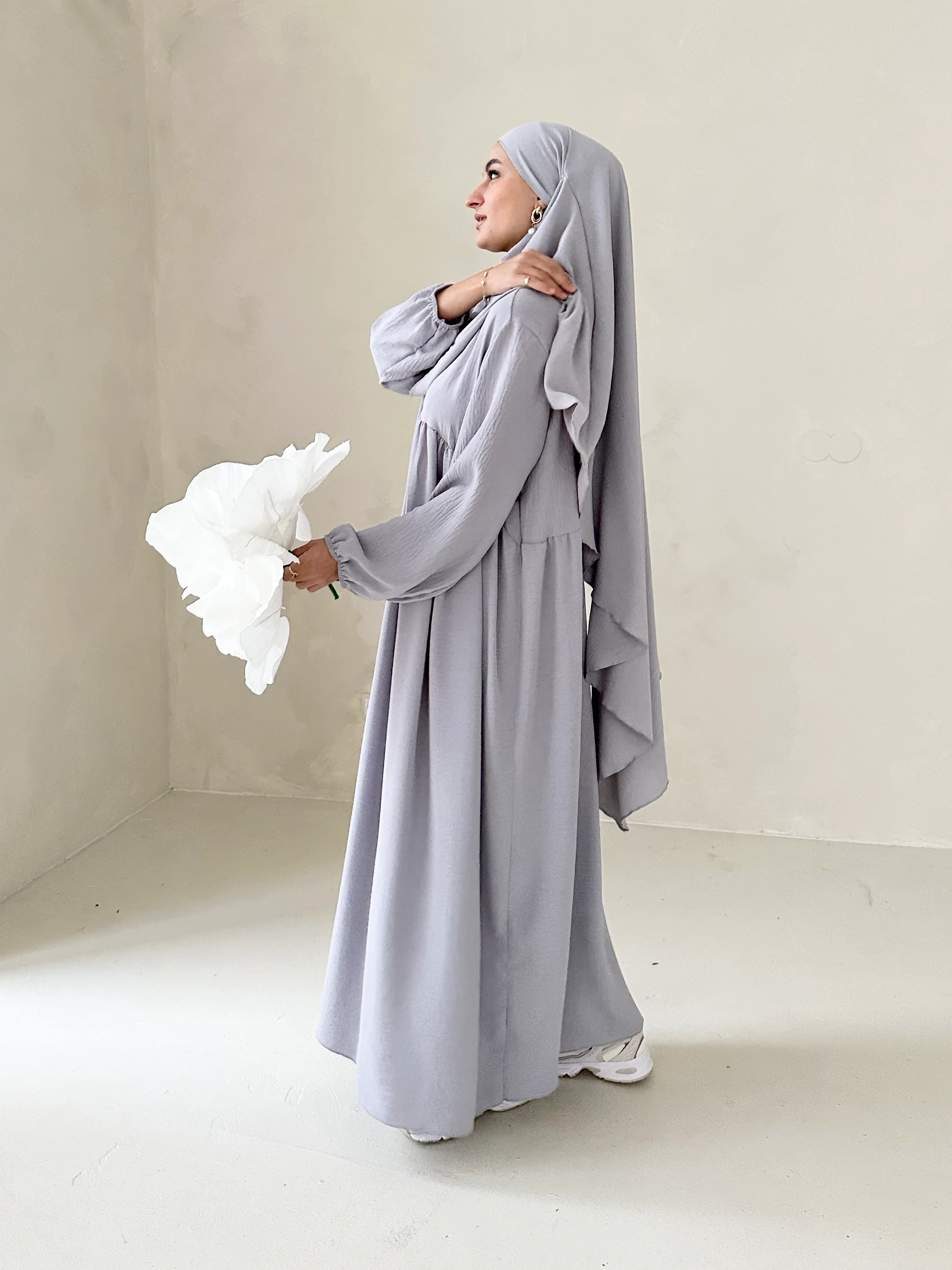 DAILY Abaya SET mit Khimar - Image 11