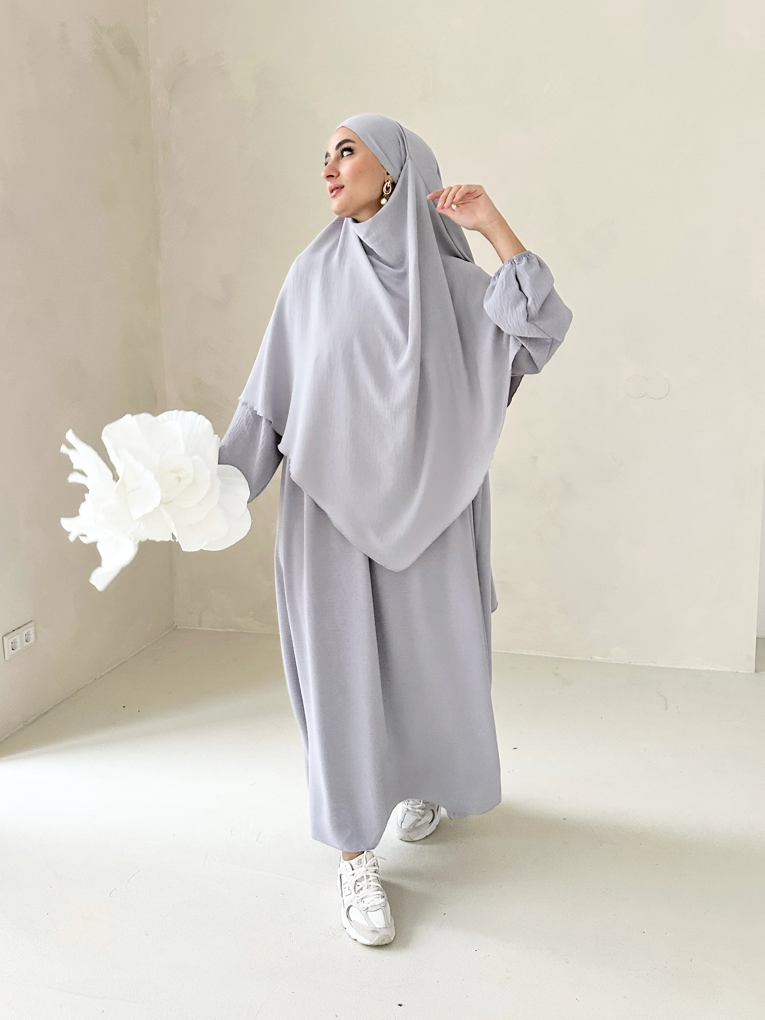 DAILY Abaya SET mit Khimar - Image 14