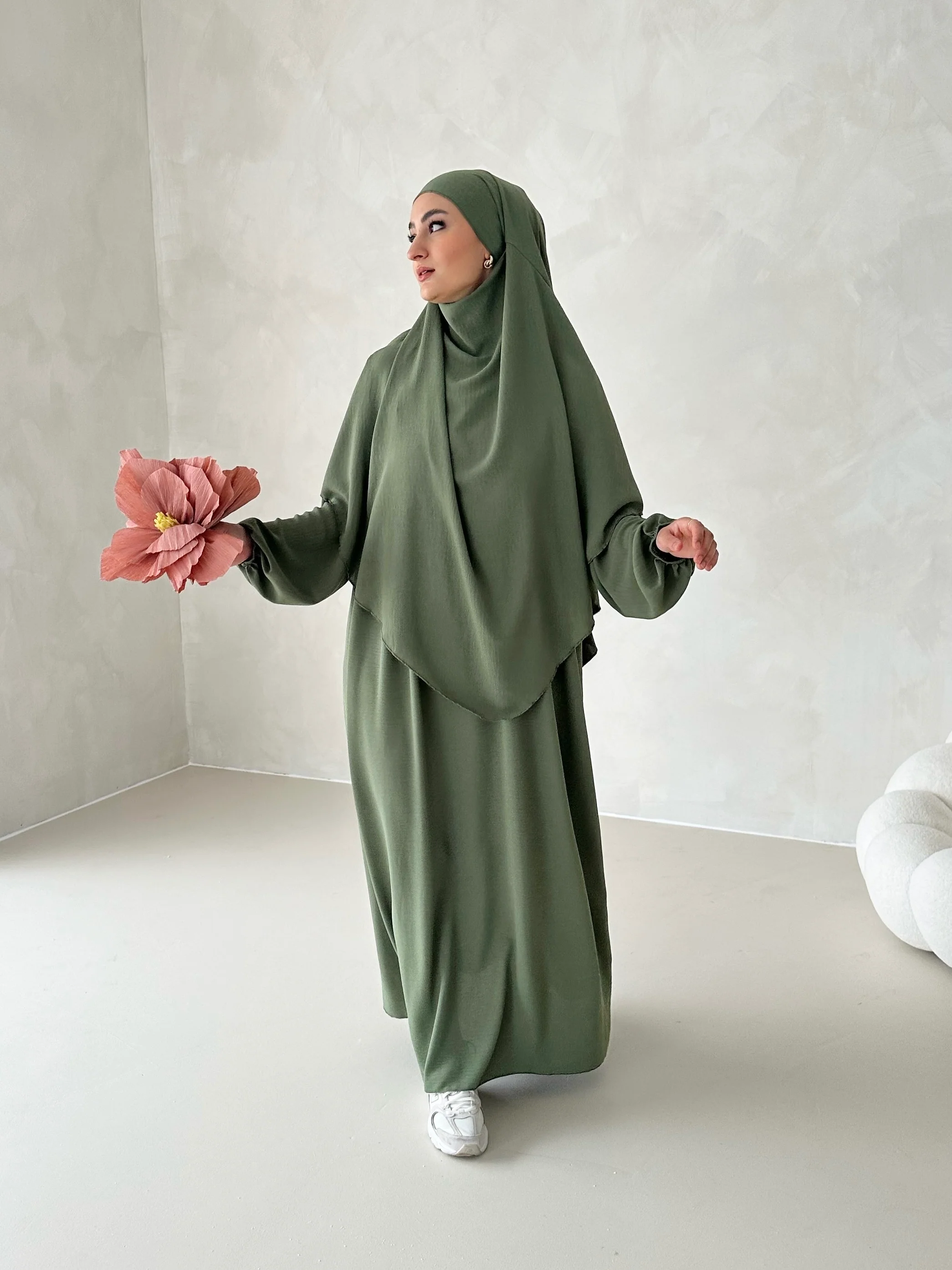 DAILY Abaya SET mit Khimar - Image 26