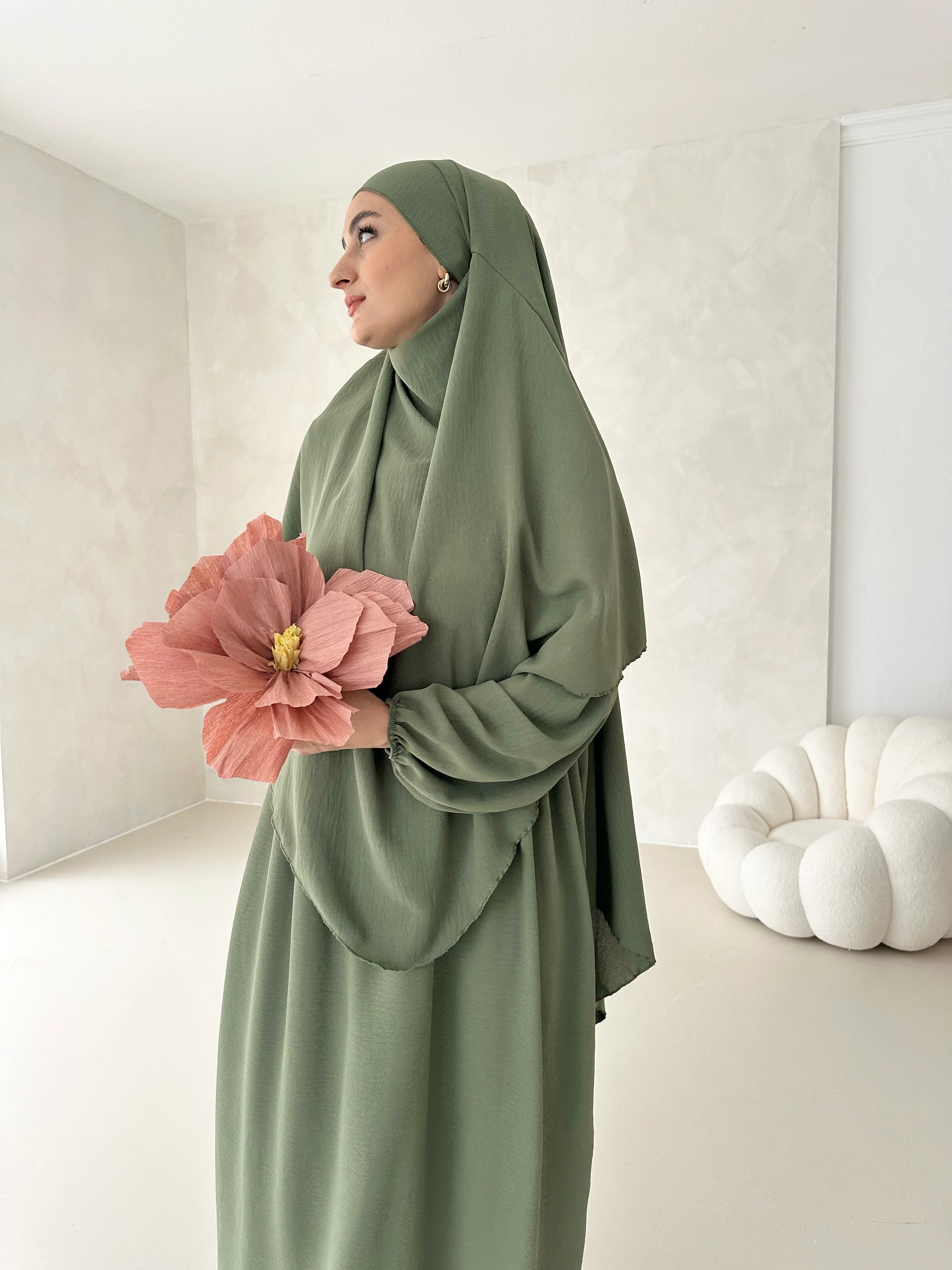 DAILY Abaya SET mit Khimar - Image 28