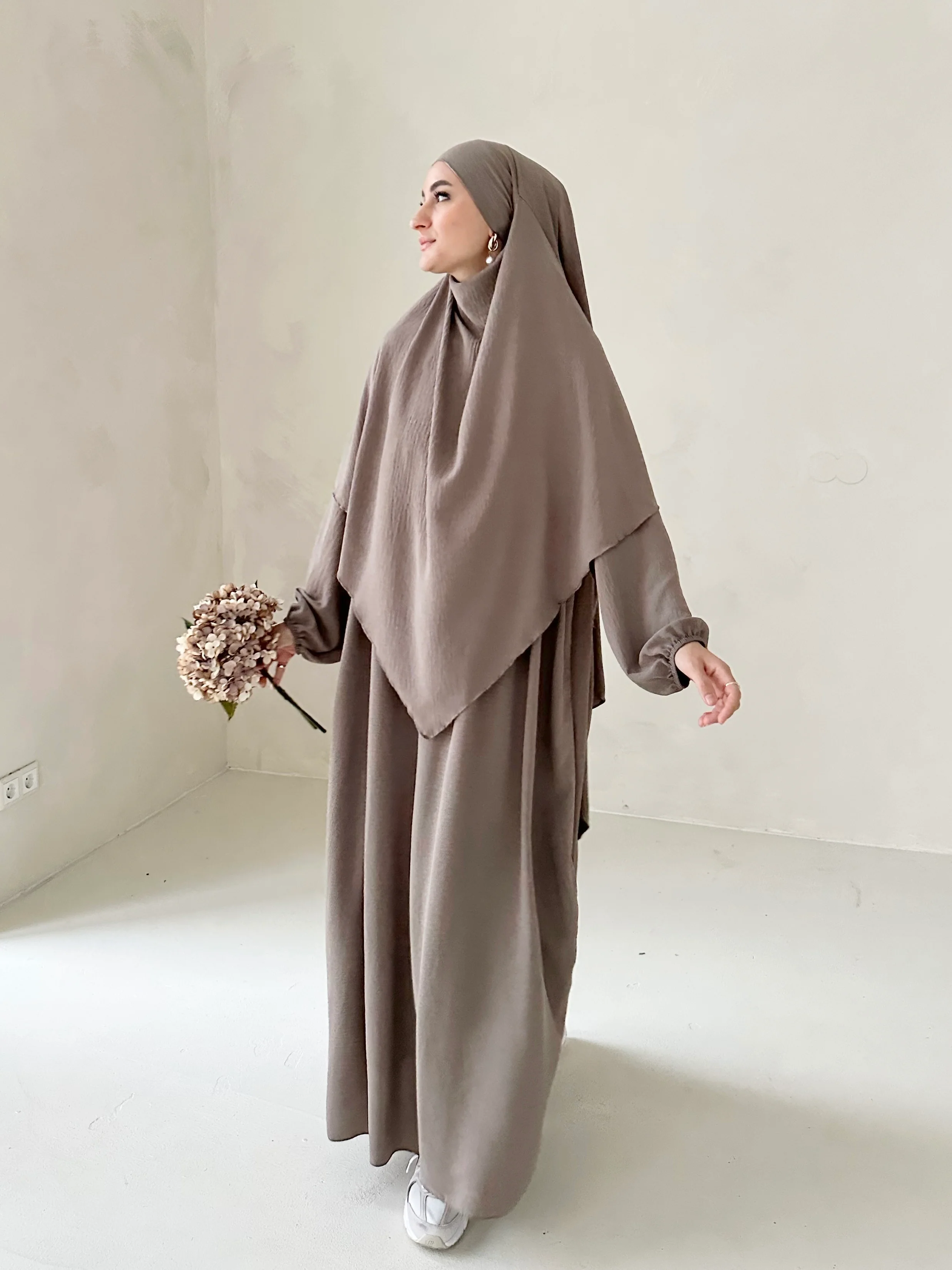 DAILY Abaya SET mit Khimar - Image 3