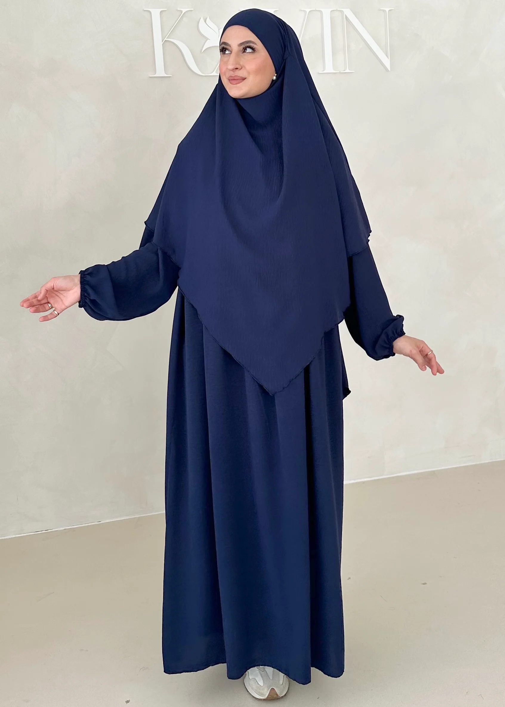 DAILY Abaya SET mit Khimar - Image 39