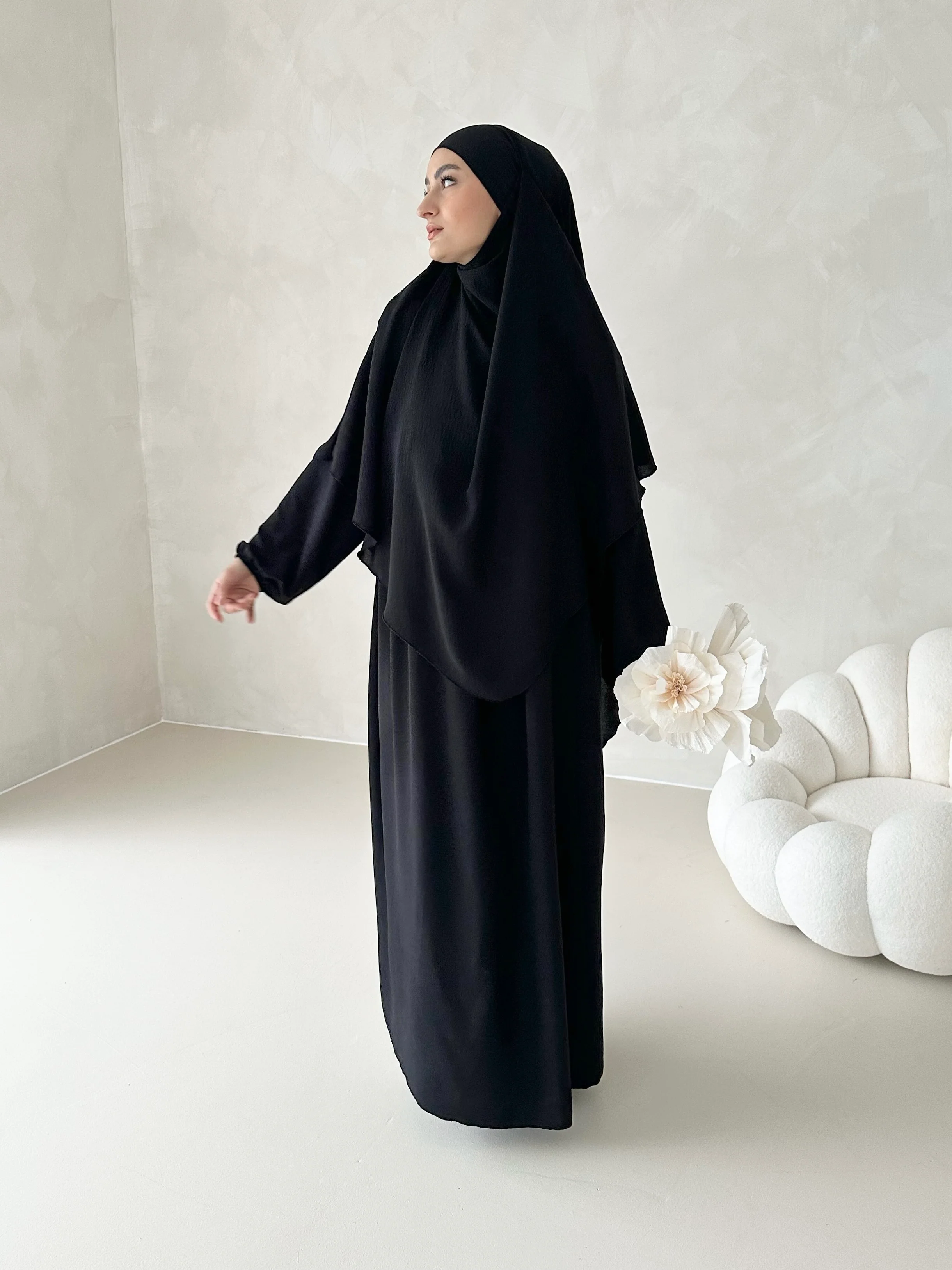 DAILY Abaya SET mit Khimar - Image 43