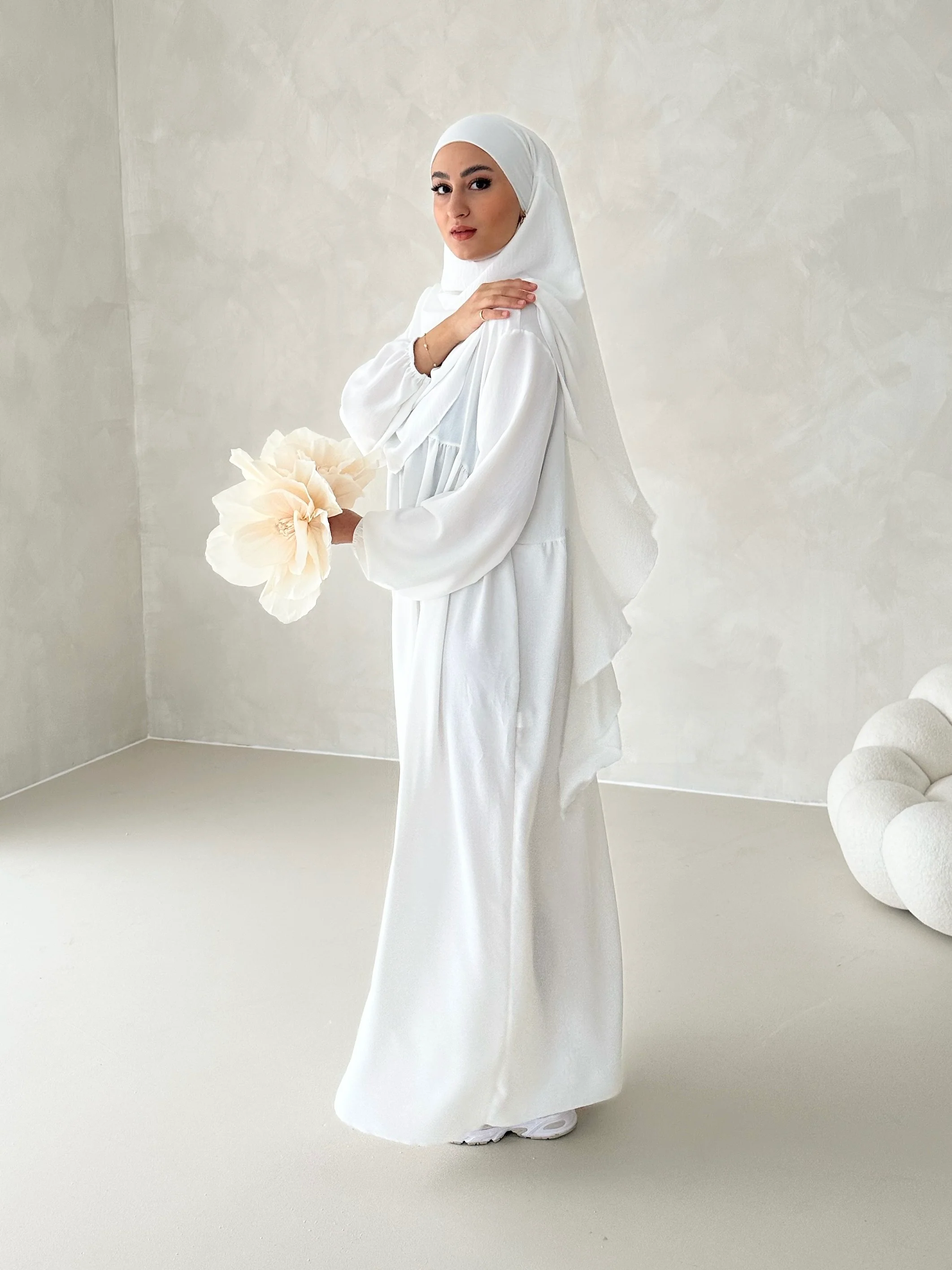 DAILY Abaya SET mit Khimar - Image 46
