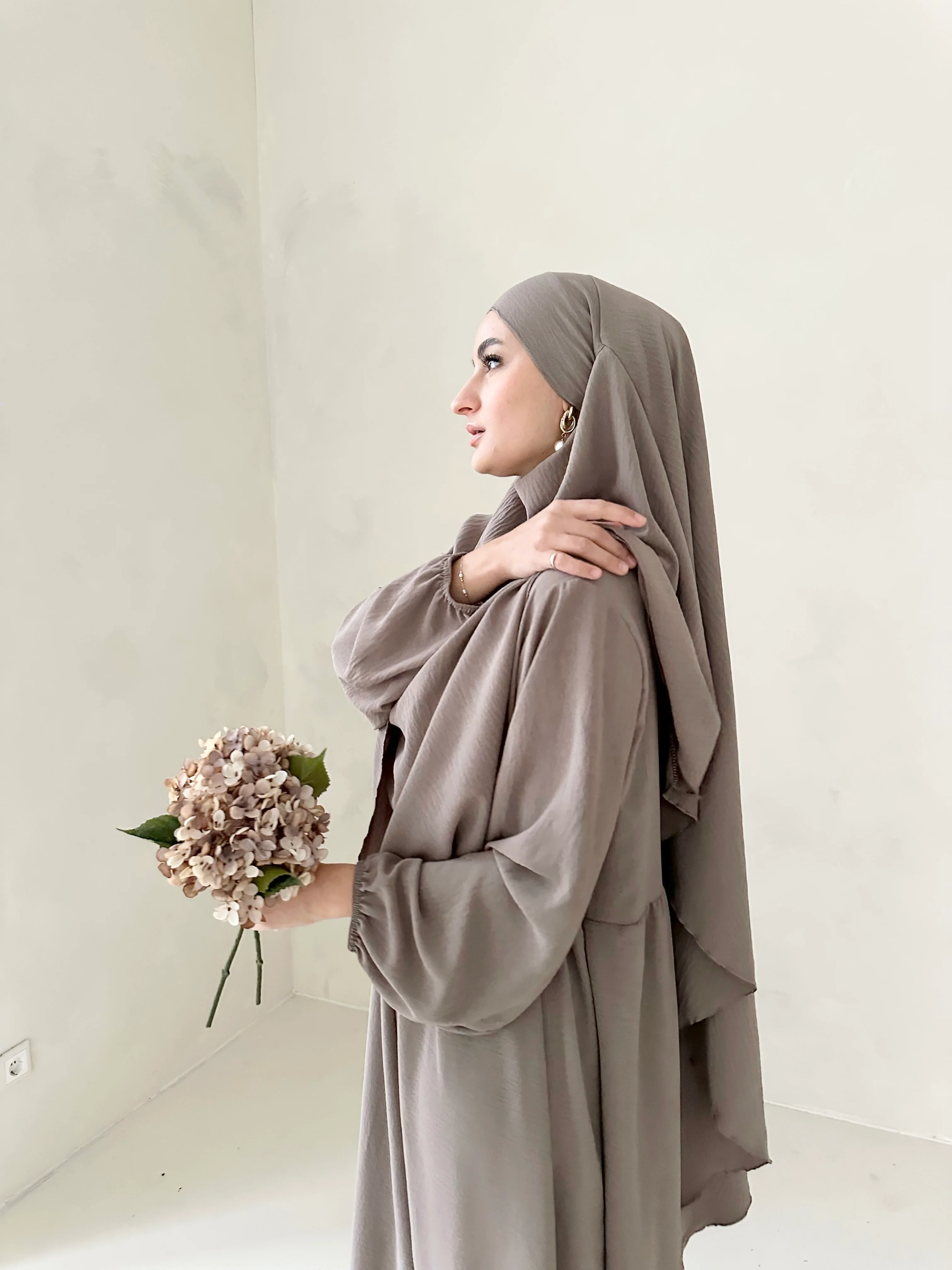 DAILY Abaya SET mit Khimar - Image 5
