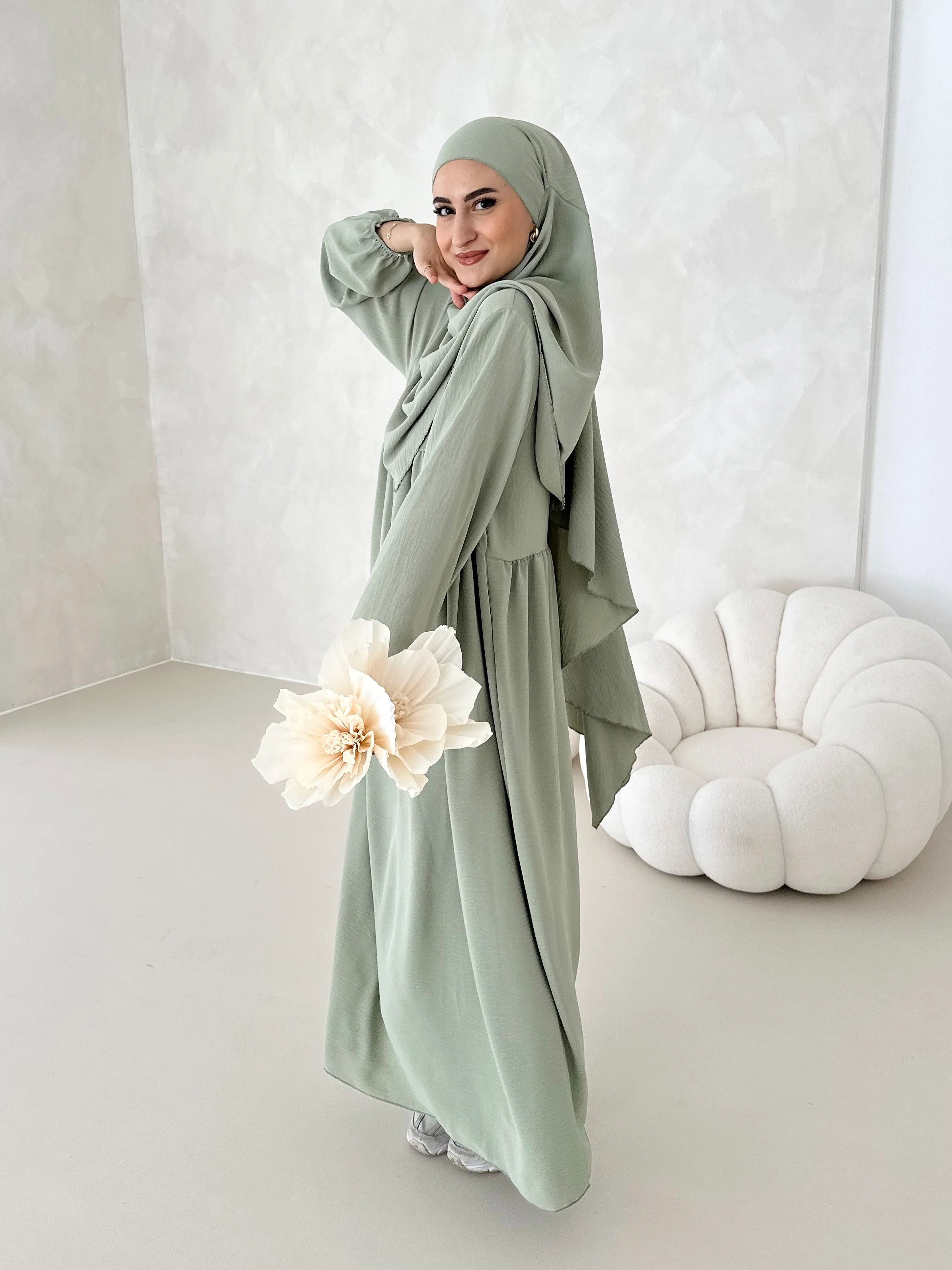 DAILY Abaya SET mit Khimar - Image 51
