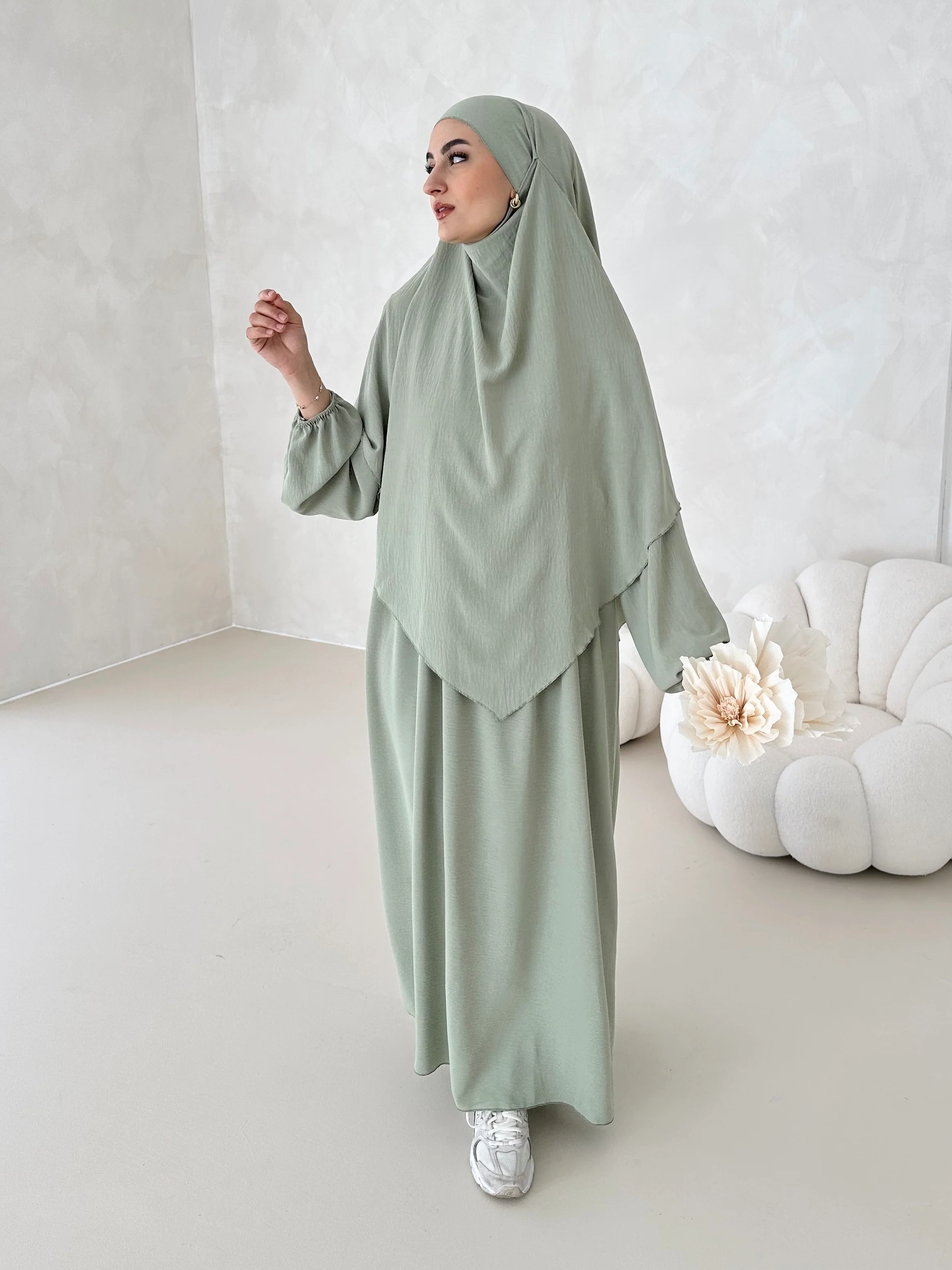 DAILY Abaya SET mit Khimar - Image 53