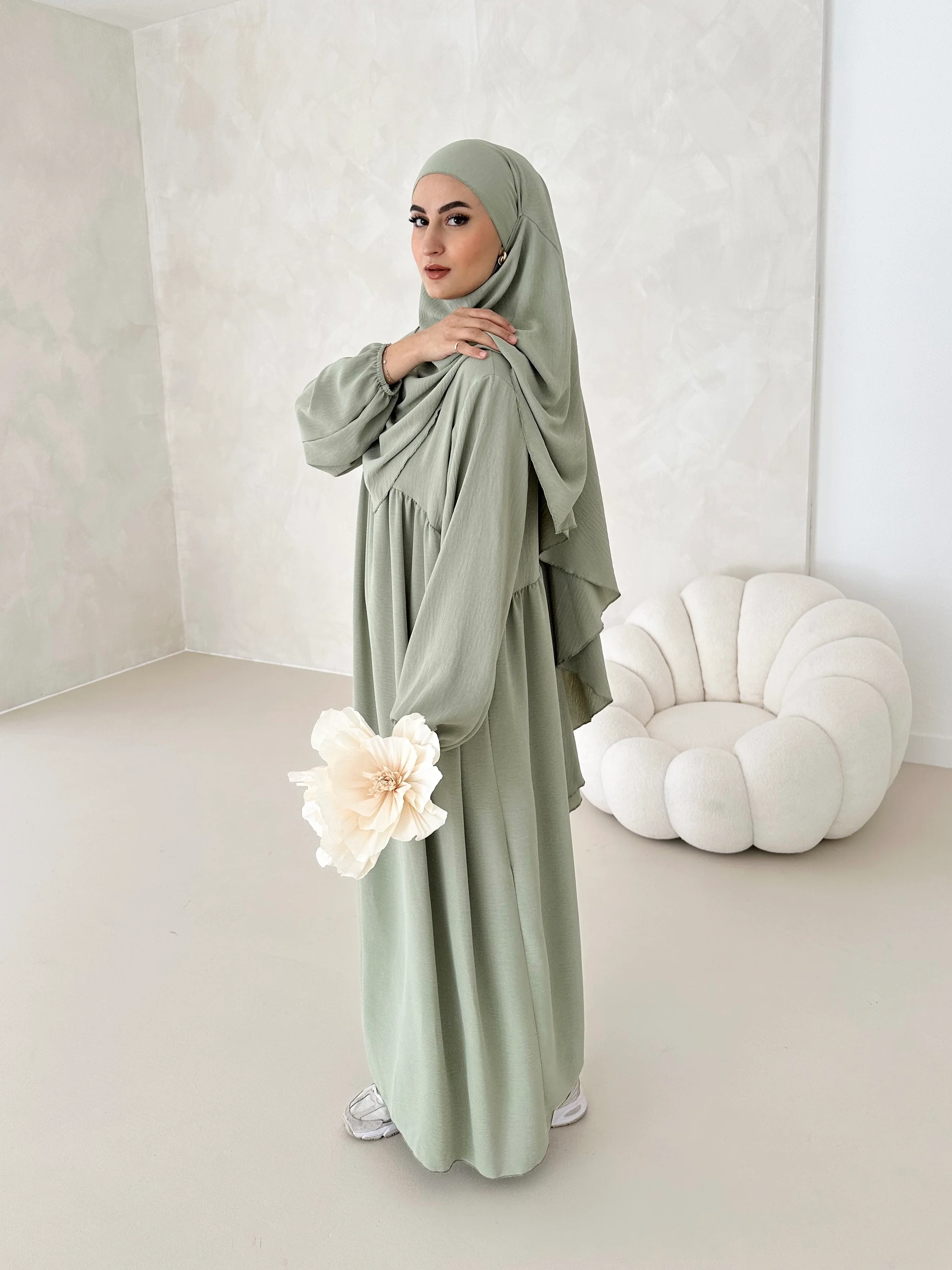 DAILY Abaya SET mit Khimar - Image 55