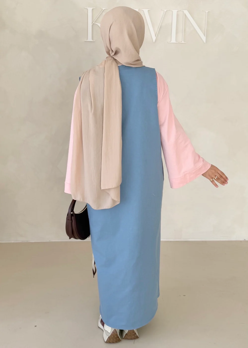 Kurzarm DENIM Kleid - Image 16
