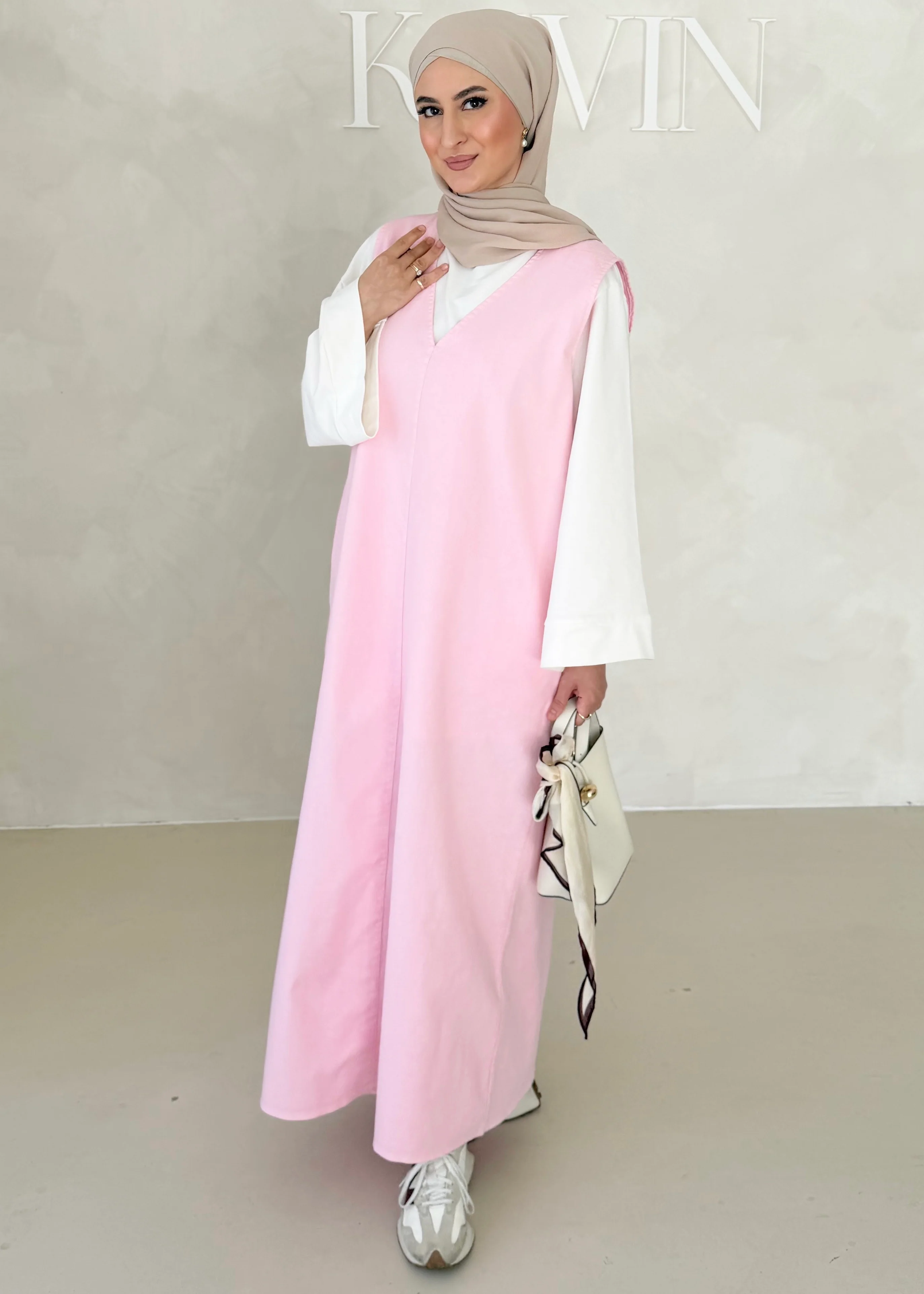 Kurzarm DENIM Kleid - Image 17