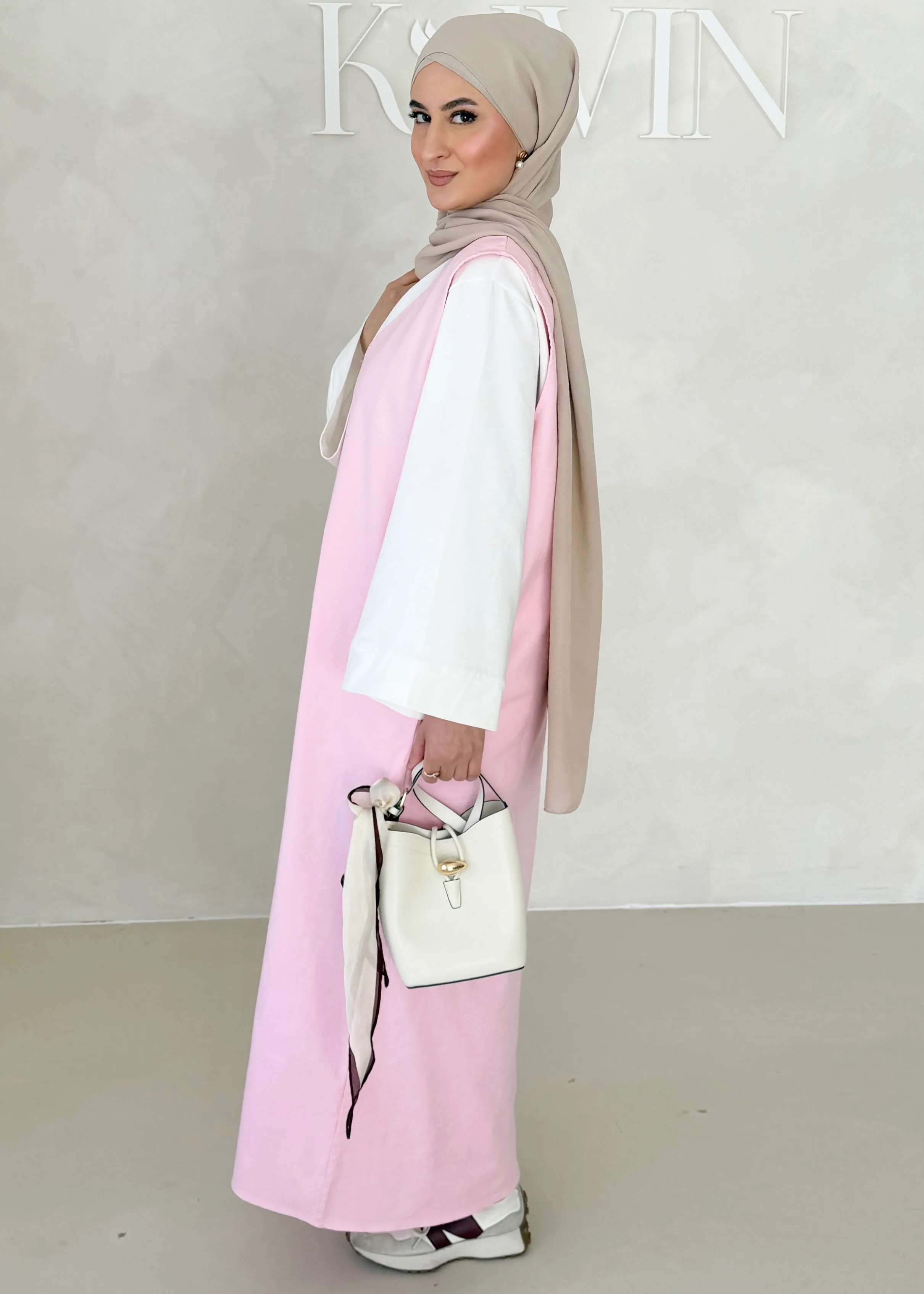 Kurzarm DENIM Kleid - Image 18