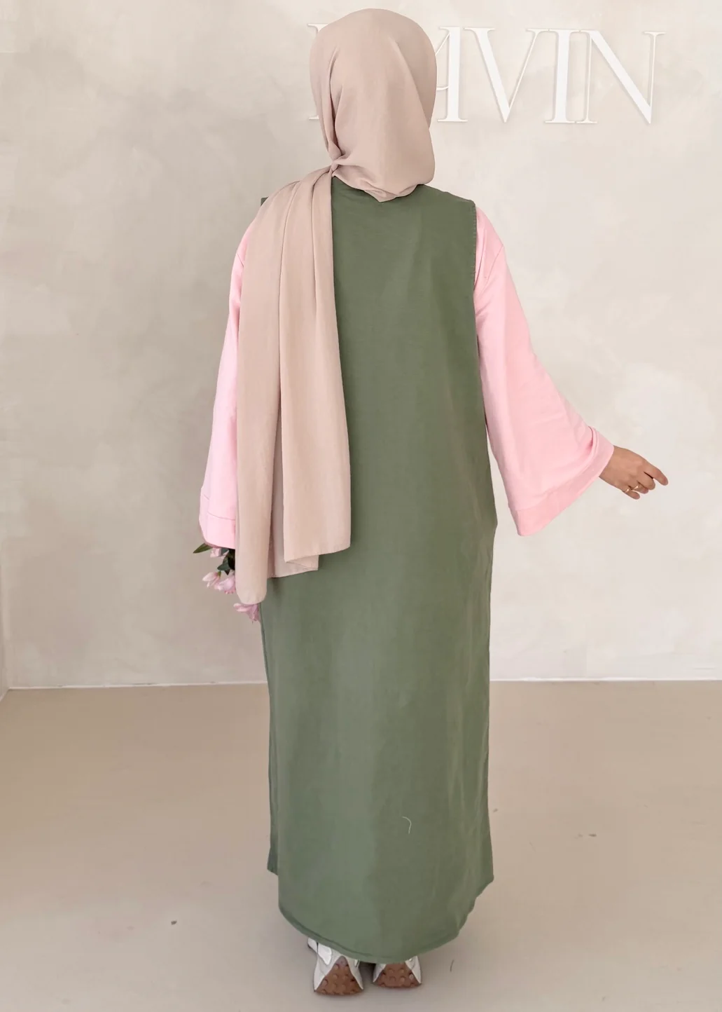Kurzarm DENIM Kleid - Image 25
