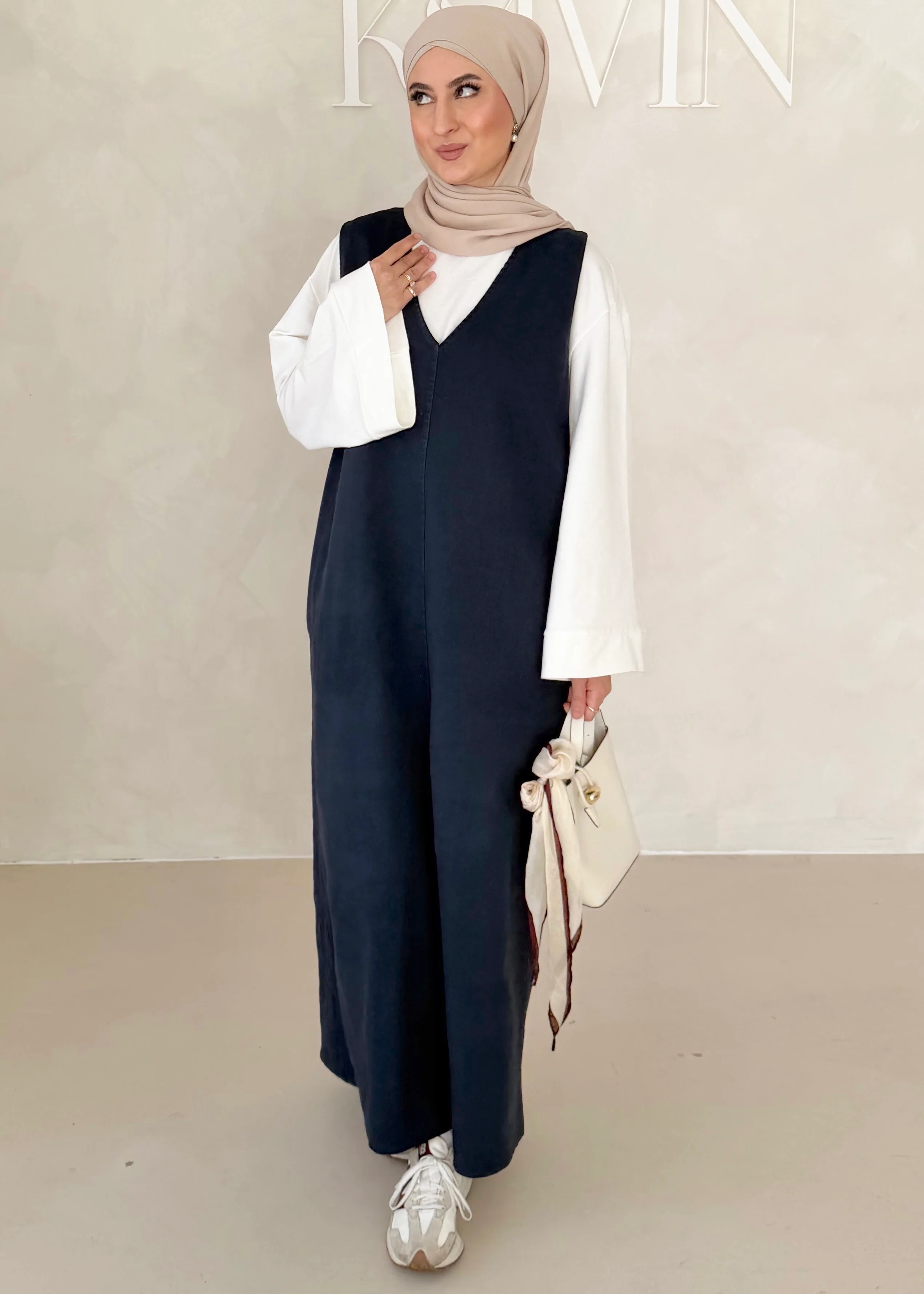 Kurzarm DENIM Kleid - Image 26
