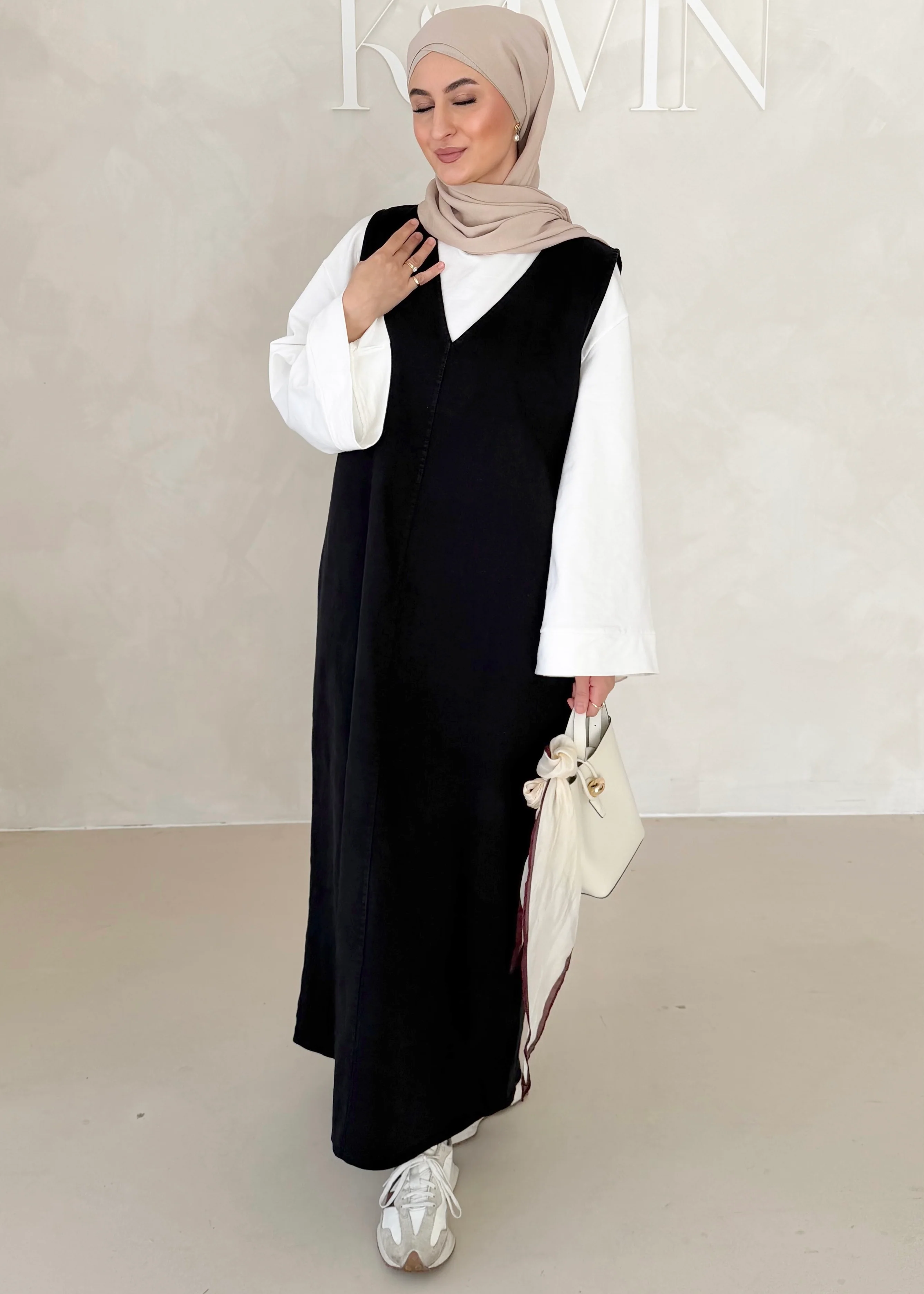 Kurzarm DENIM Kleid - Image 29