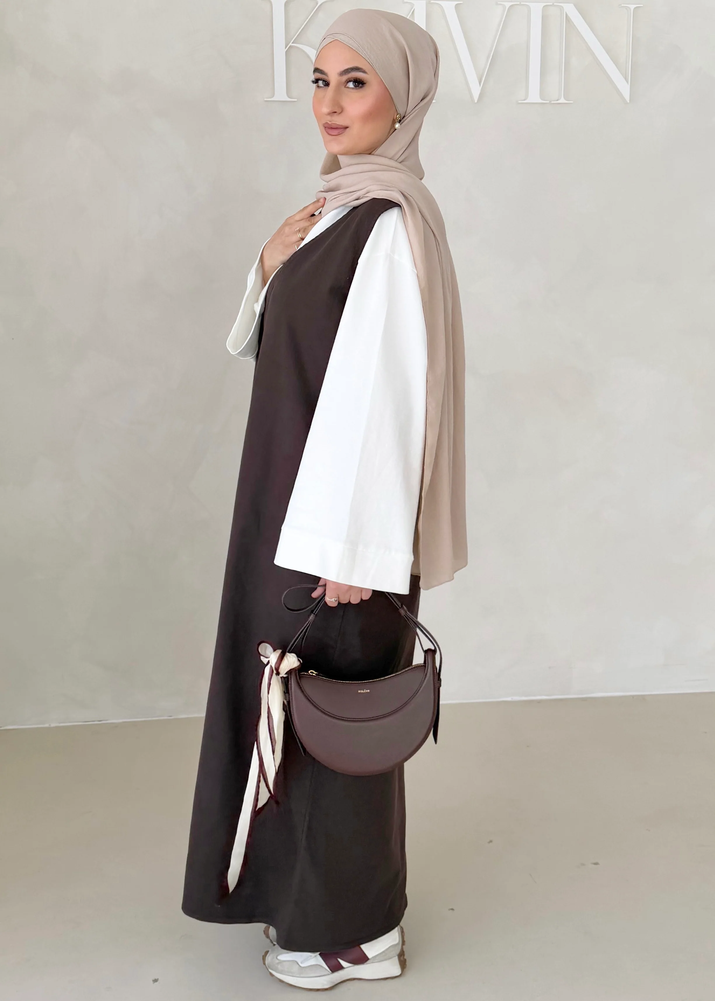 Kurzarm DENIM Kleid - Image 3