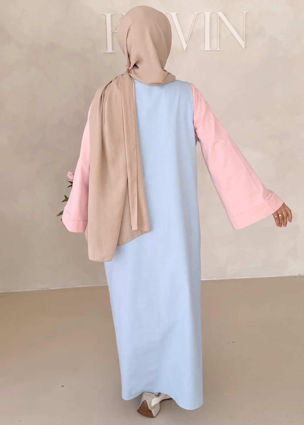 Kurzarm DENIM Kleid - Image 7