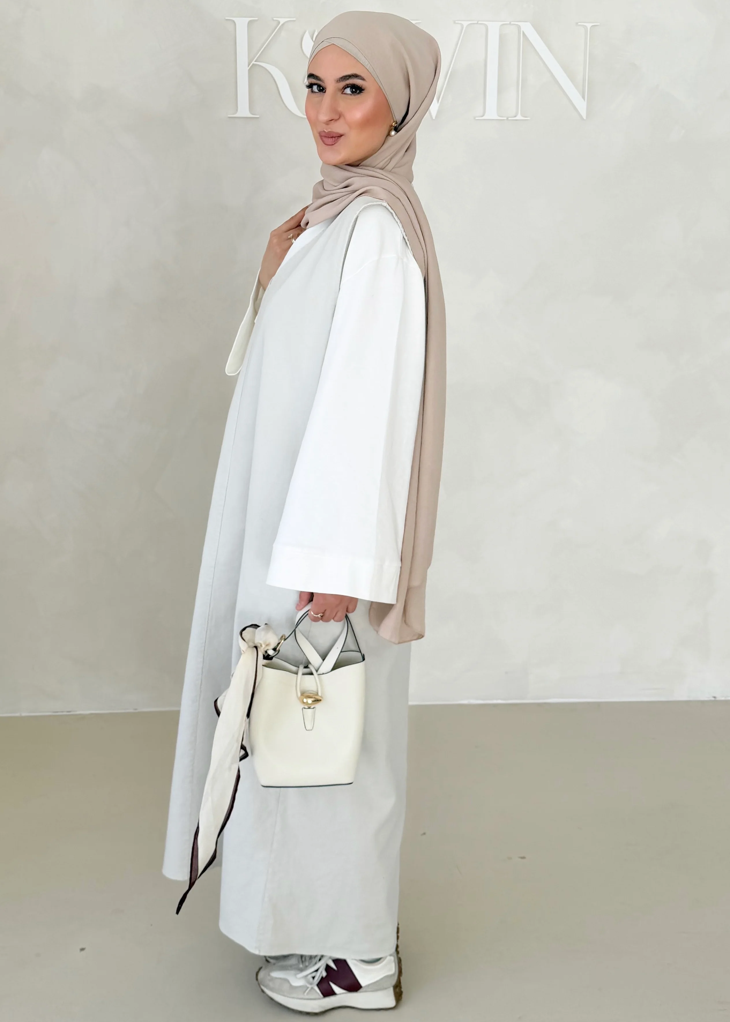 Kurzarm DENIM Kleid - Image 9