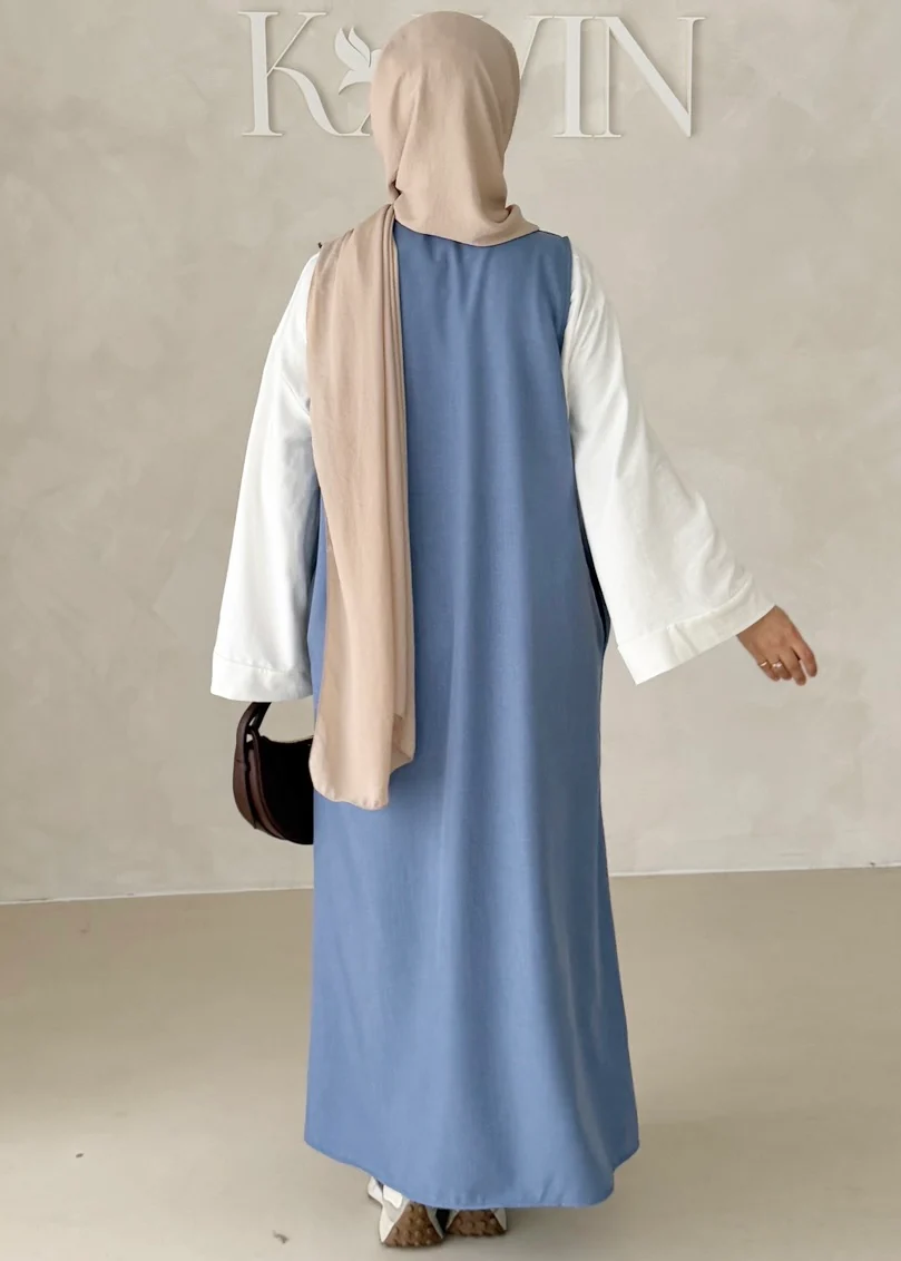 Kurzarm Essential Kleid - Image 14
