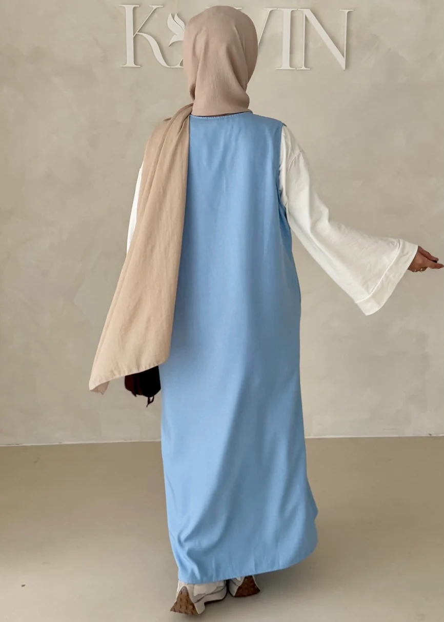 Kurzarm Essential Kleid - Image 17